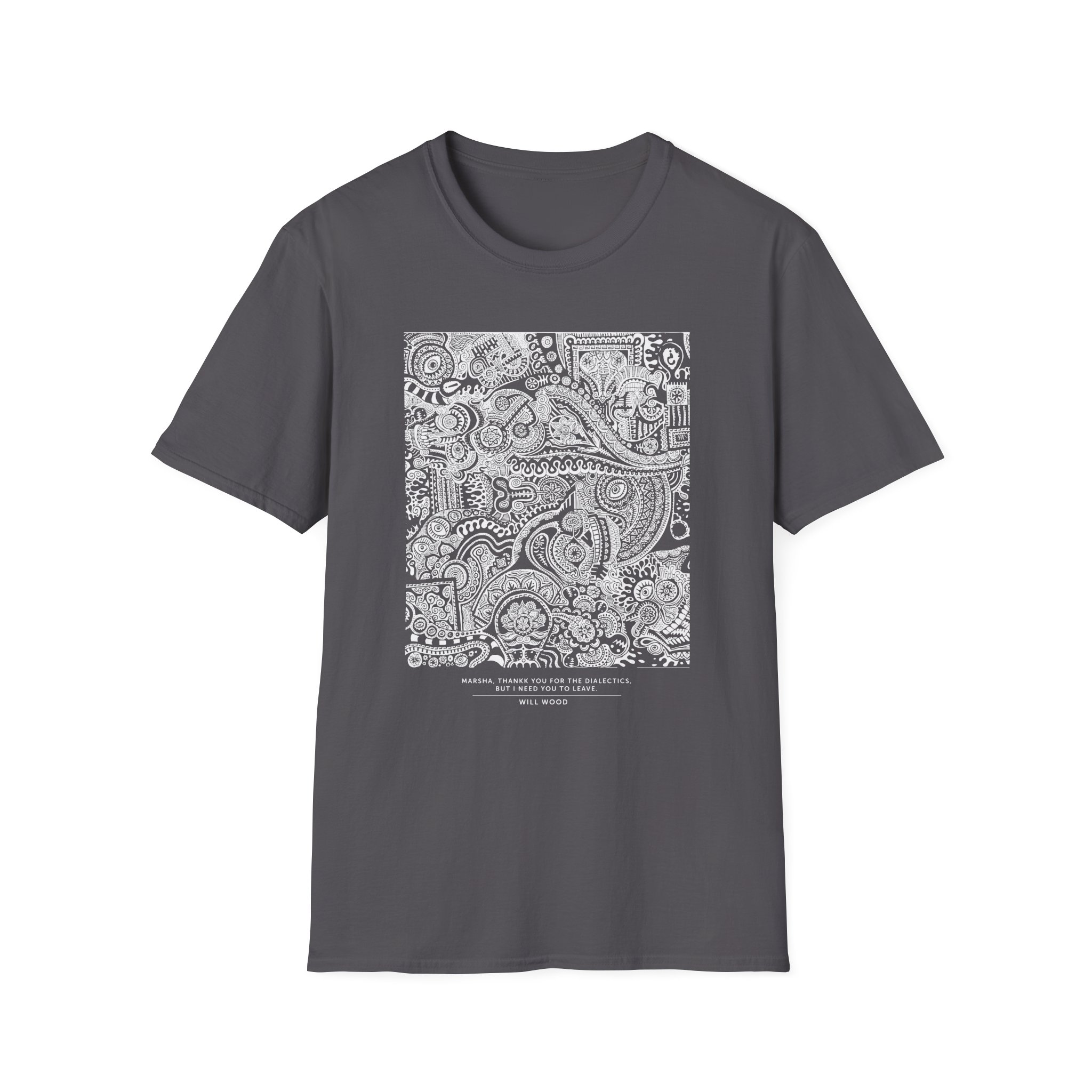 Will Wood Marsha, Thankk You... Unisex Softstyle T-Shirt - Image 11