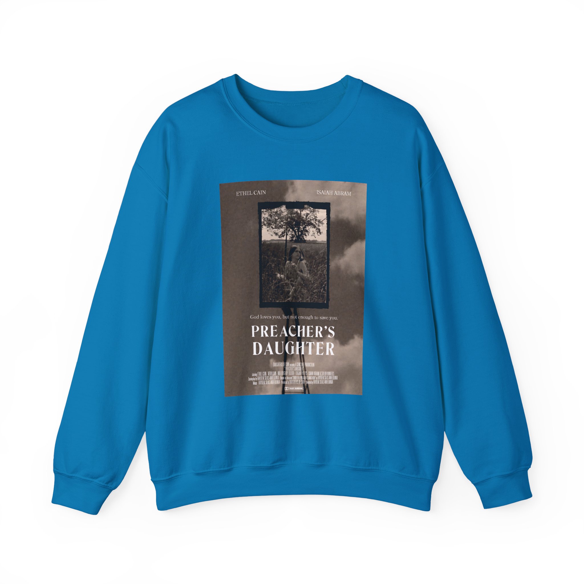 Ethel Cain Preacher's Daughter Movie Poster Unisex Heavy Blend™ Crewneck Sweatshirt - Image 15