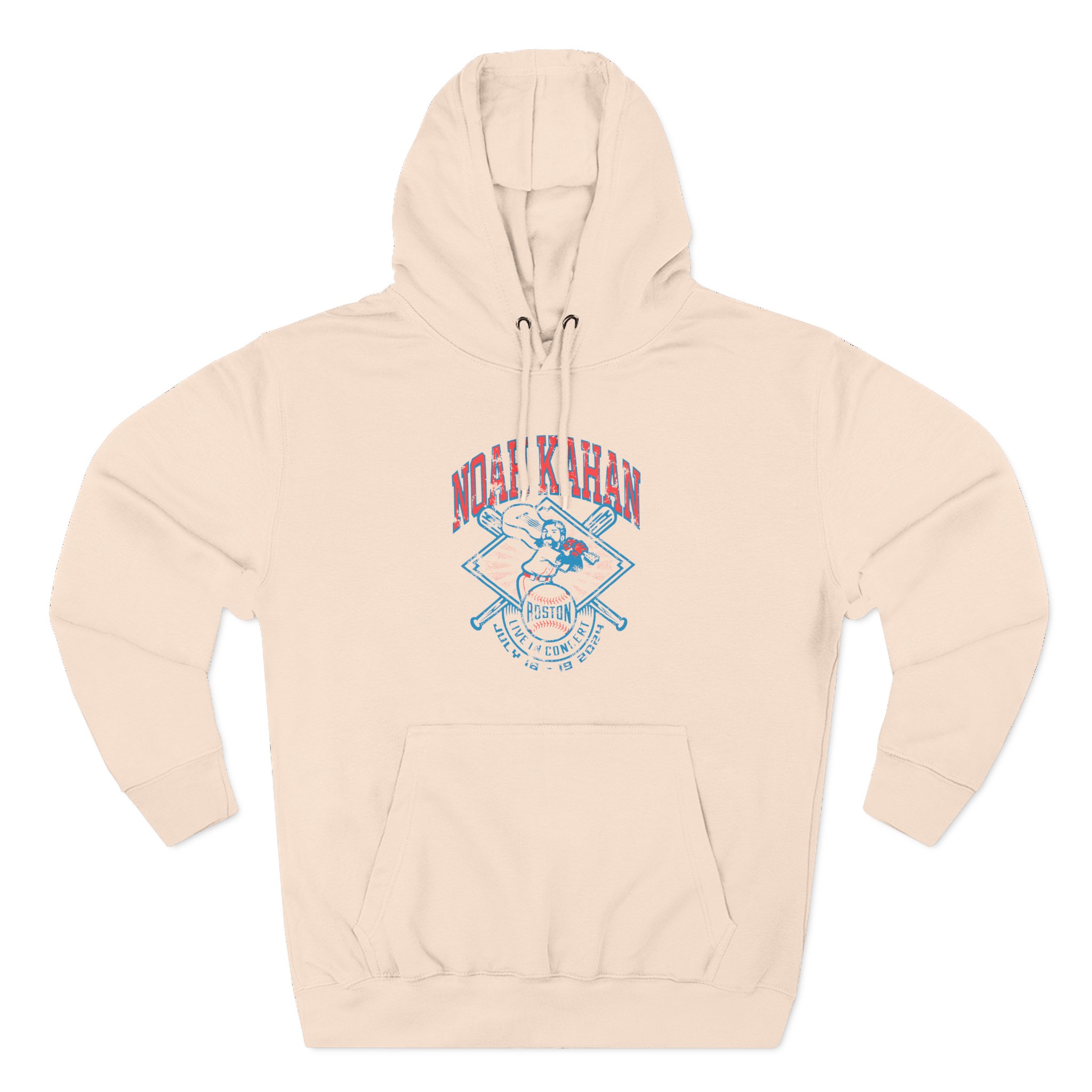 Noah Kahan Fenway Fanatic Three-Panel Fleece Hoodie - Image 5