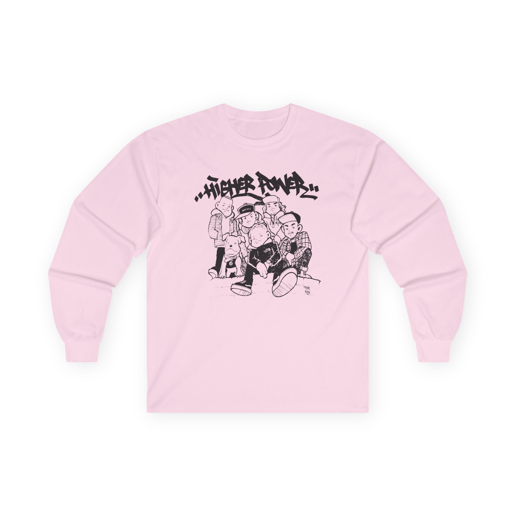 Higher Power Os Ringer Unisex Ultra Cotton Long Sleeve Tee - Image 11