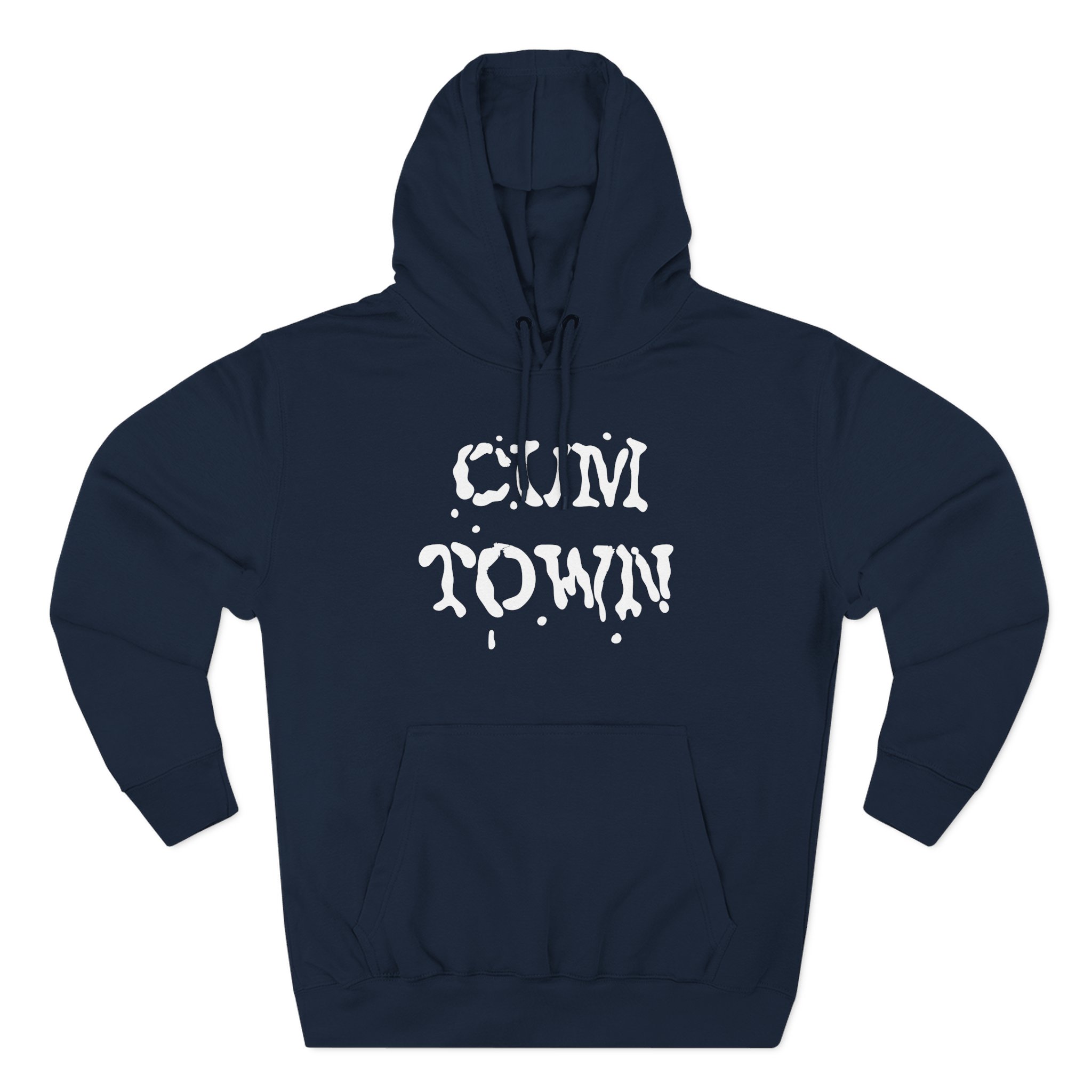Cumtown Three-Panel Fleece Hoodie - Image 9