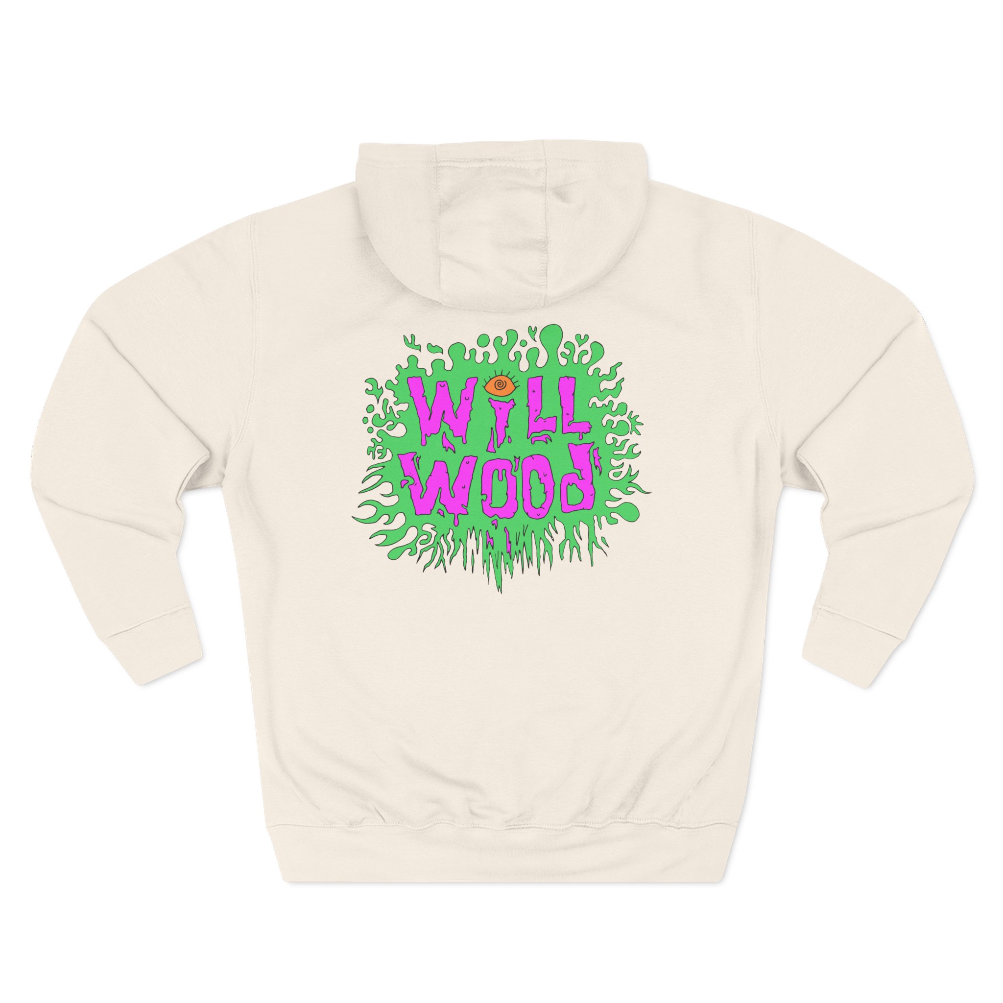 Will Wood Death of the Author Three-Panel Fleece Hoodie - Image 6