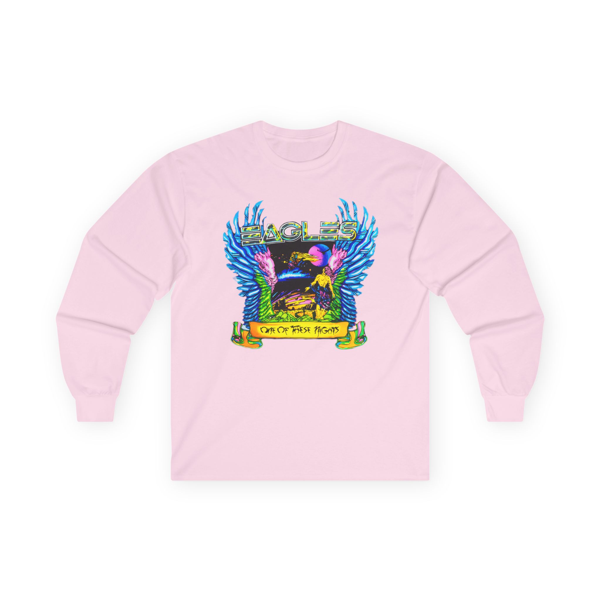 The Eagles One of These Nights Unisex Ultra Cotton Long Sleeve Tee - Image 9