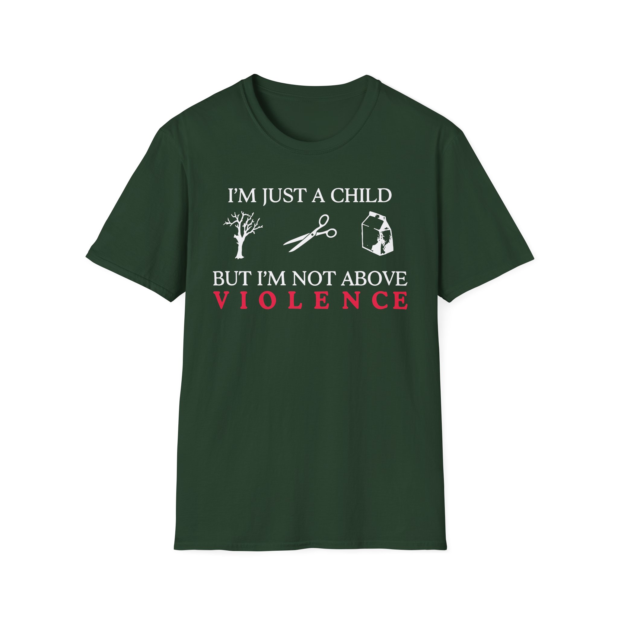Ethel Cain Not Above Violence Unisex Softstyle T-Shirt - Image 5