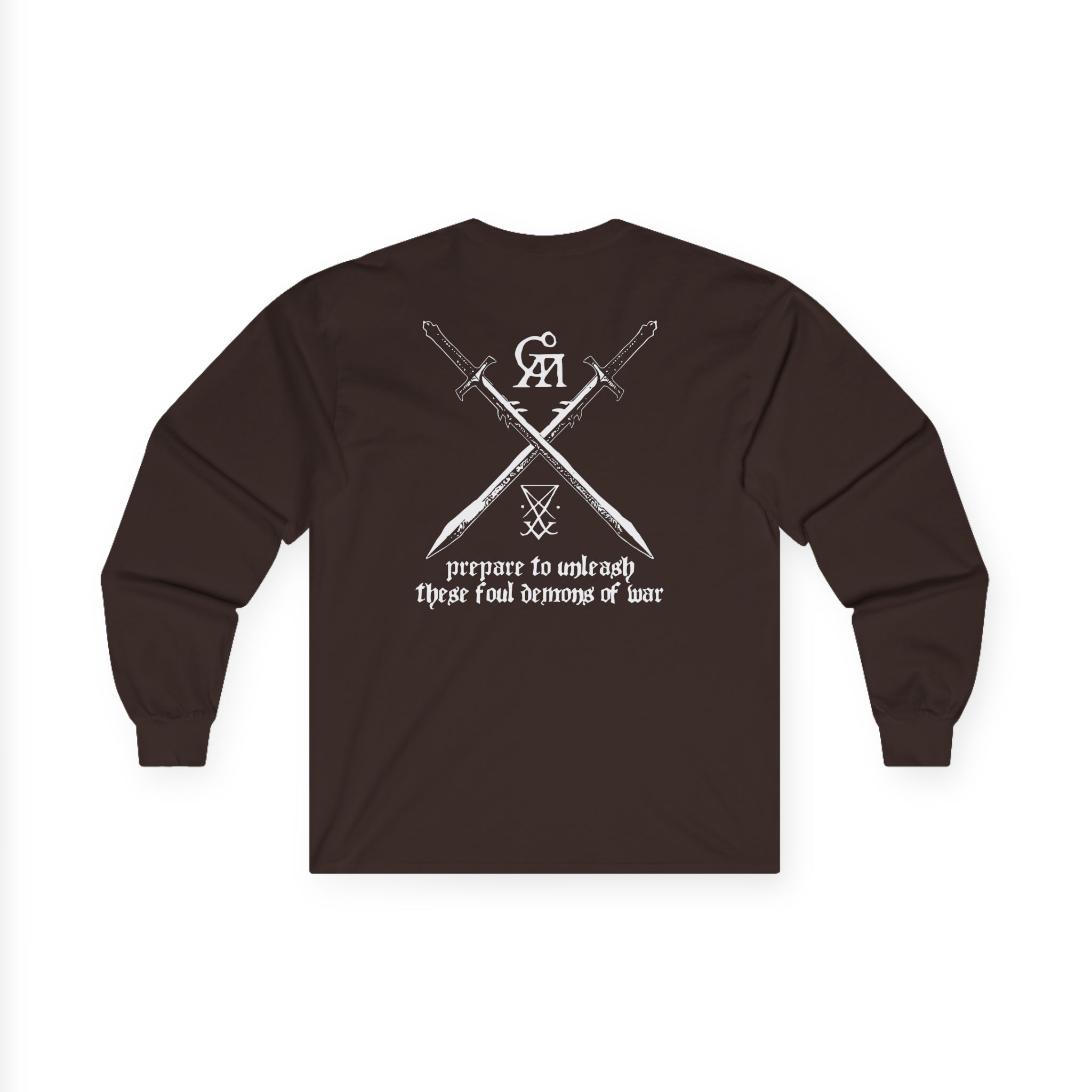 Goatwhore no Mercy Unisex Ultra Cotton Long Sleeve Tee - Image 6