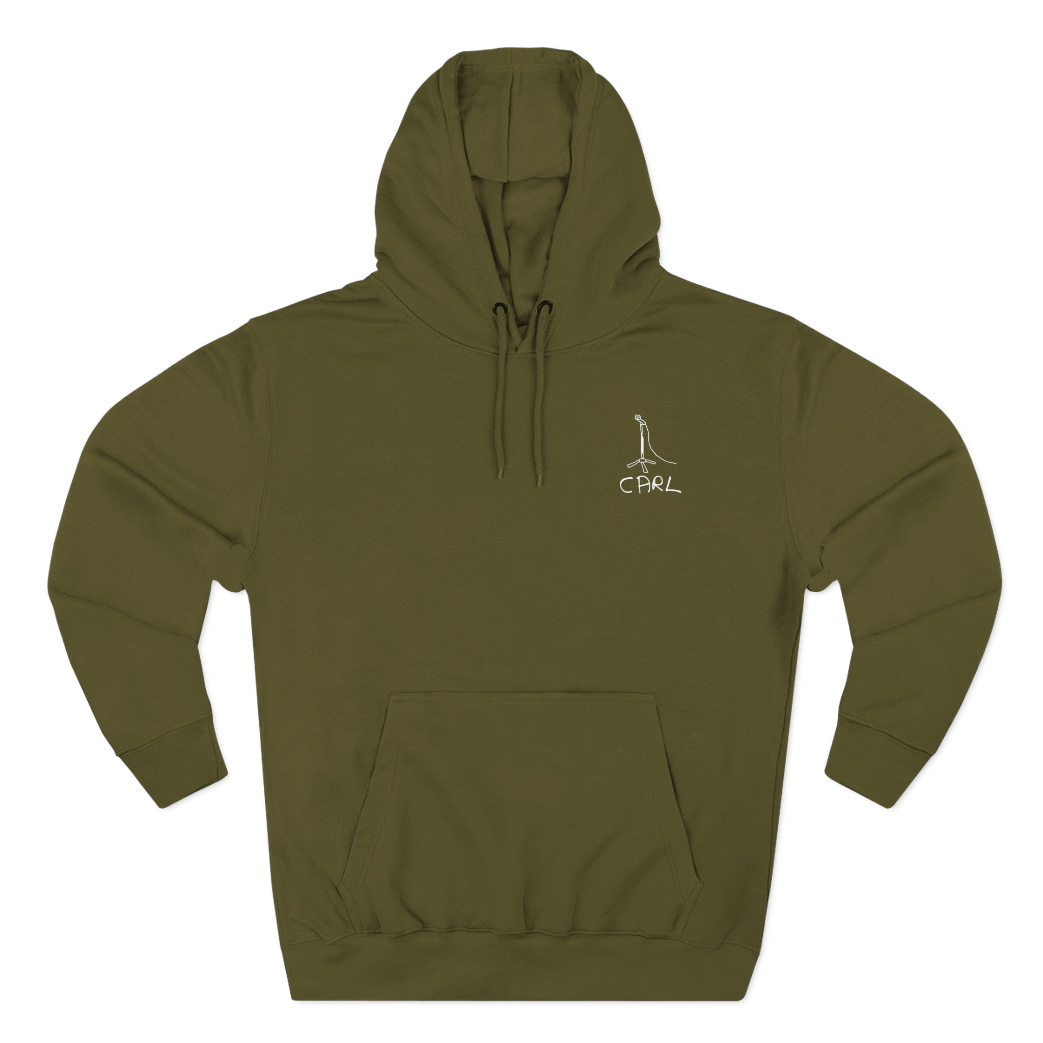 Carl Barron 2018 Black Tour Three-Panel Fleece Hoodie - Image 5