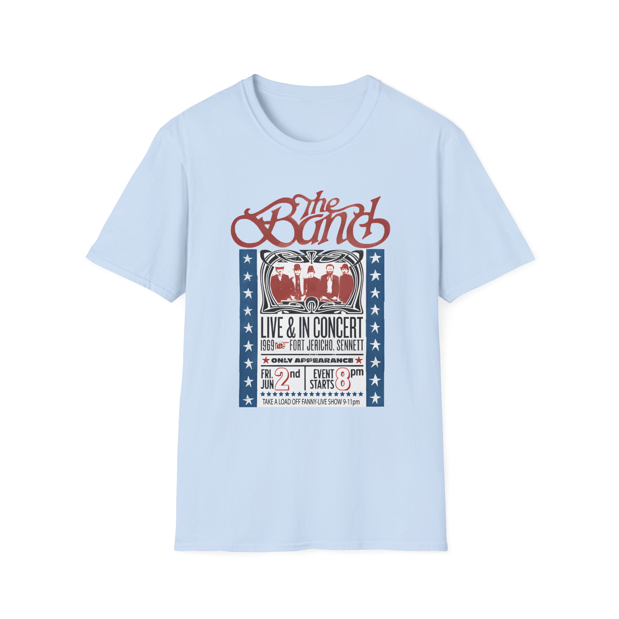 The Band Live in Concert Unisex Softstyle T-Shirt - Image 7