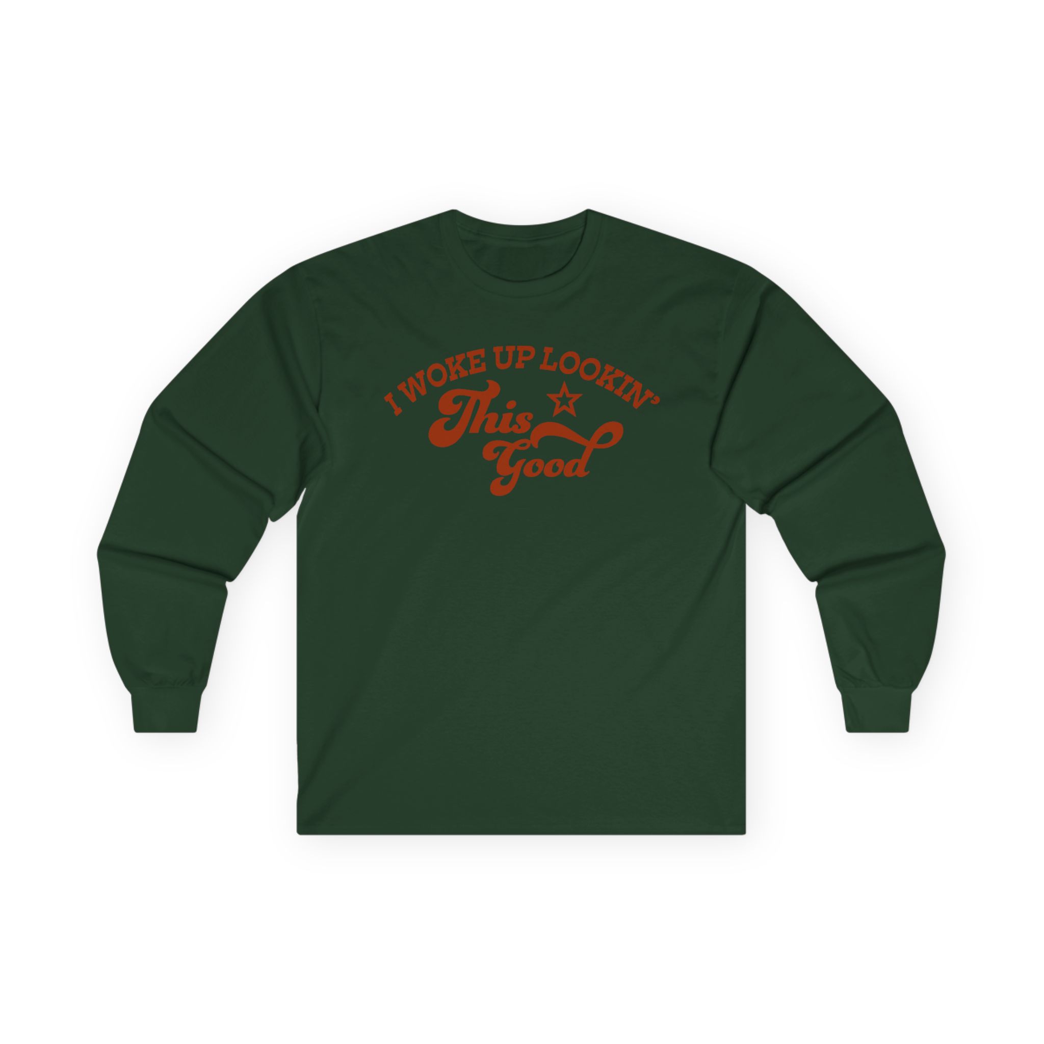 Megan I Woke Up Lookin’ This Good Unisex Ultra Cotton Long Sleeve Tee - Image 9