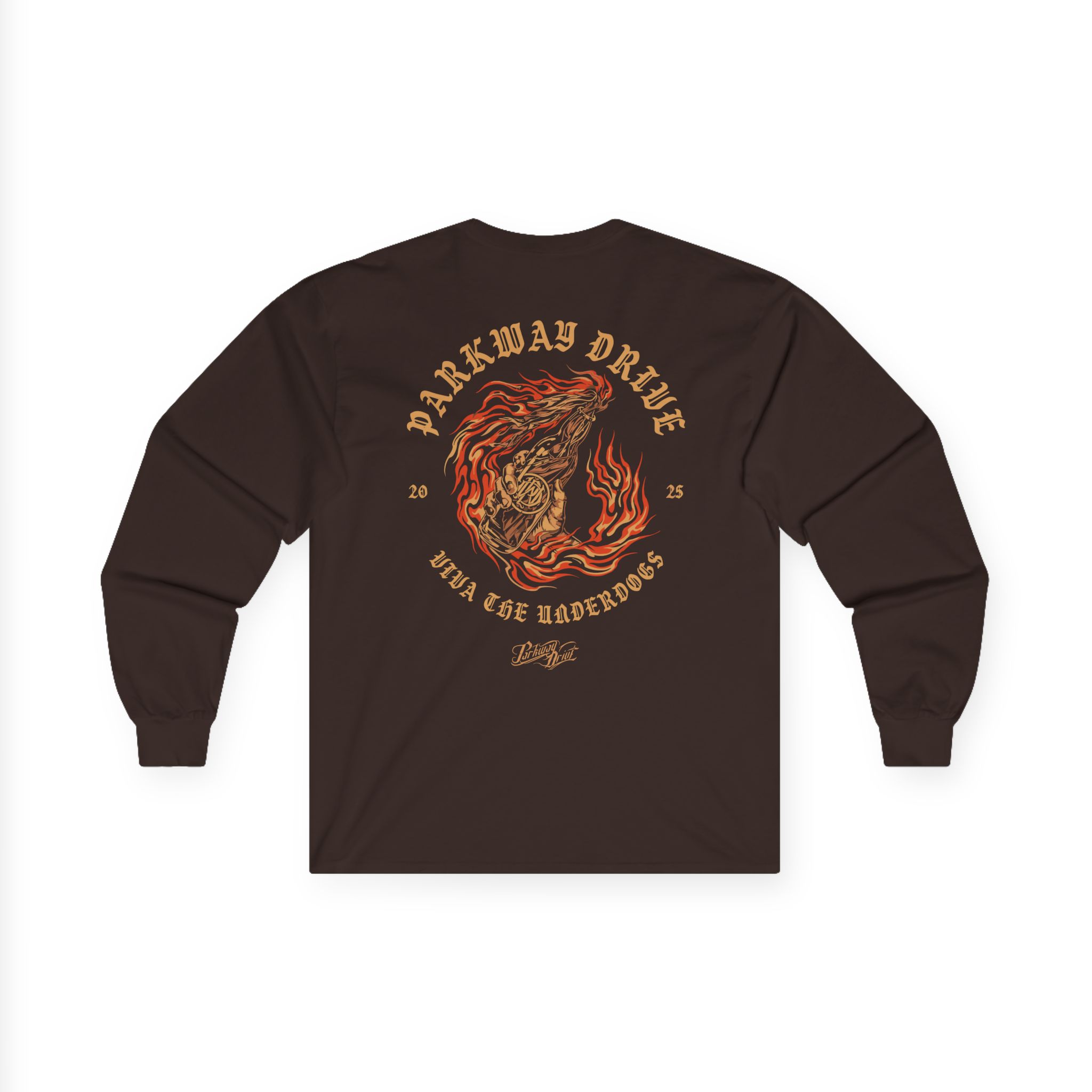 Parkway Drive Vtu 5 Year Anniversary Unisex Ultra Cotton Long Sleeve Tee - Image 6