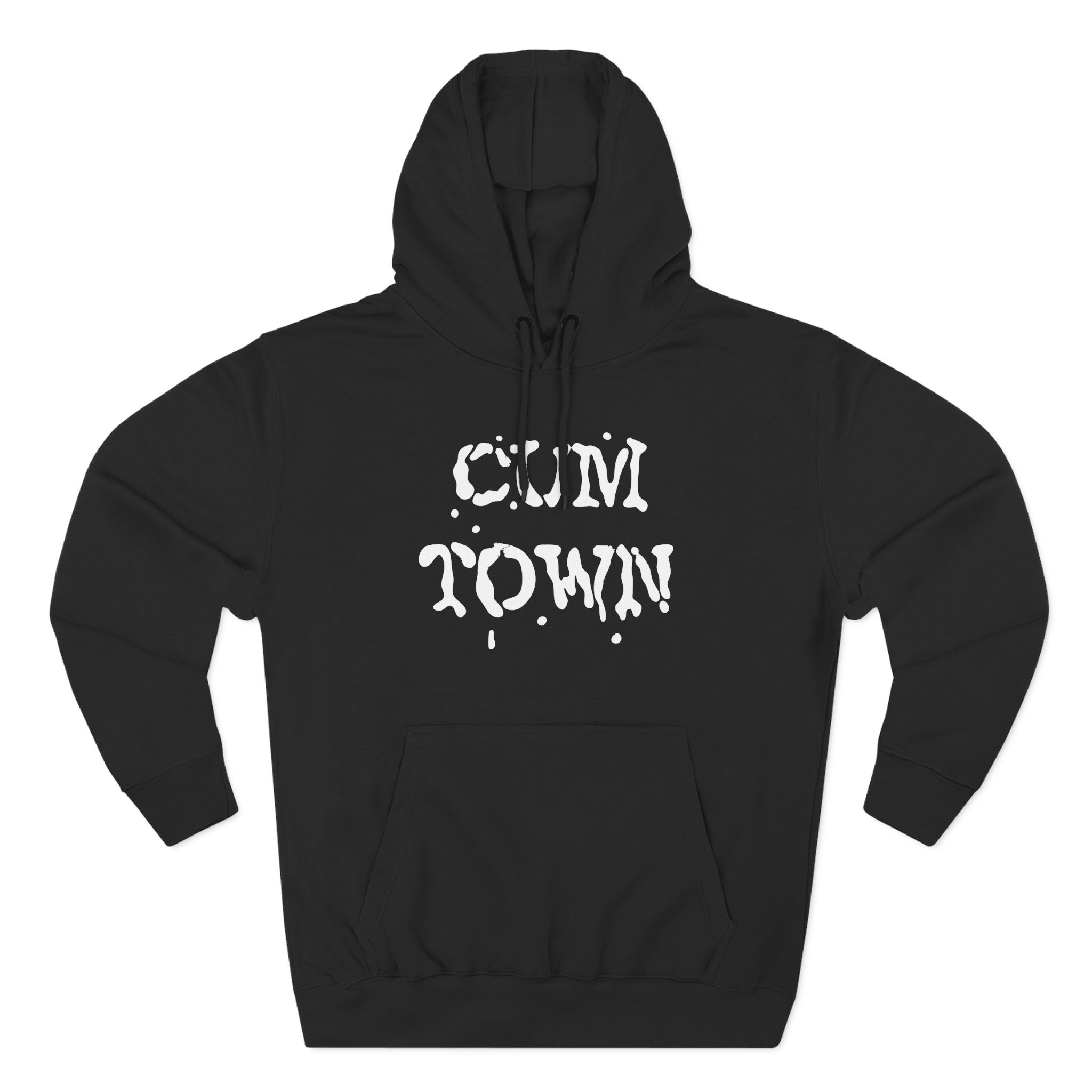 Cumtown Three-Panel Fleece Hoodie - Image 3