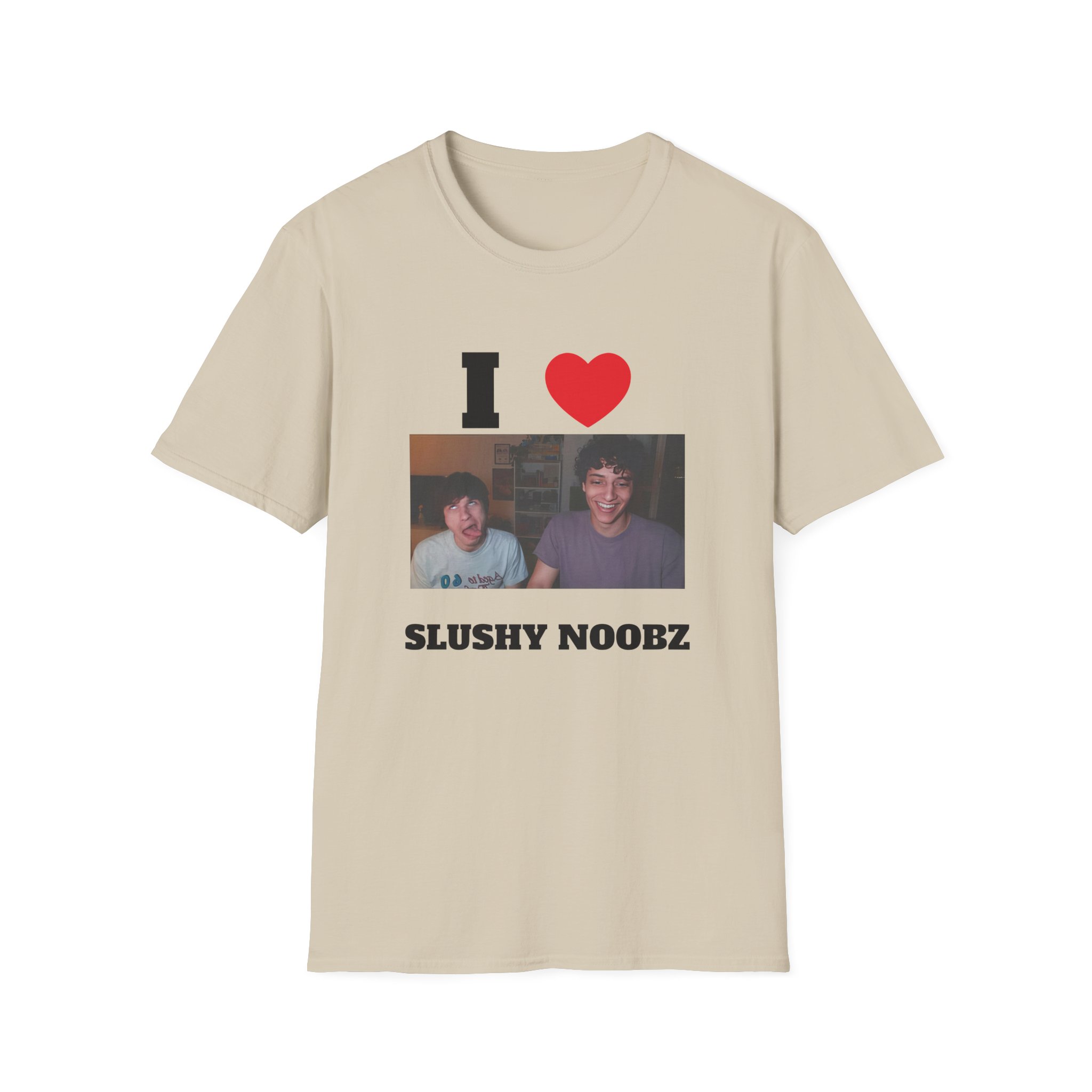 Slushy Noobz I Heart Unisex Softstyle T-Shirt - Image 3