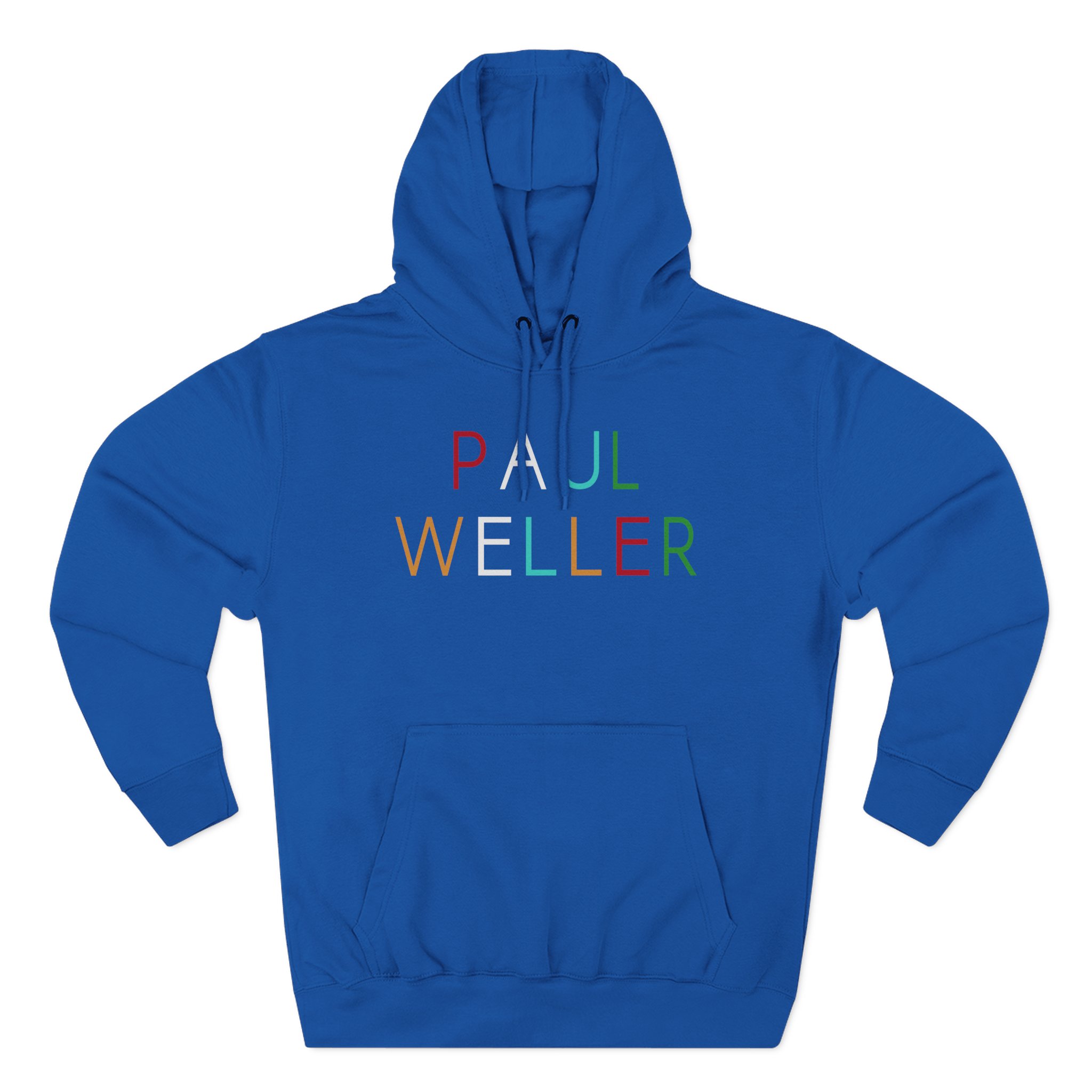 PW Multicolour Logo Three-Panel Fleece Hoodie - Image 7
