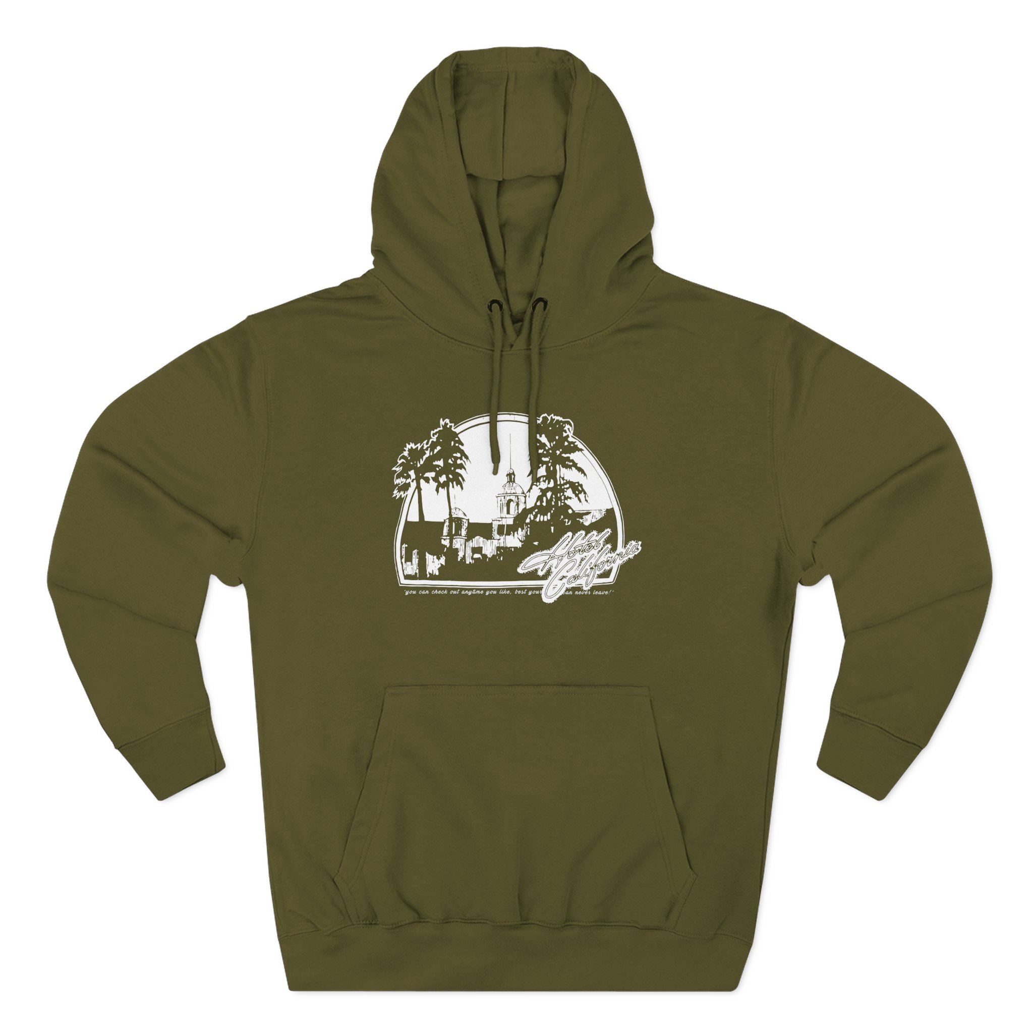 The Eagles Hotel California Three-Panel Fleece Hoodie - Image 7