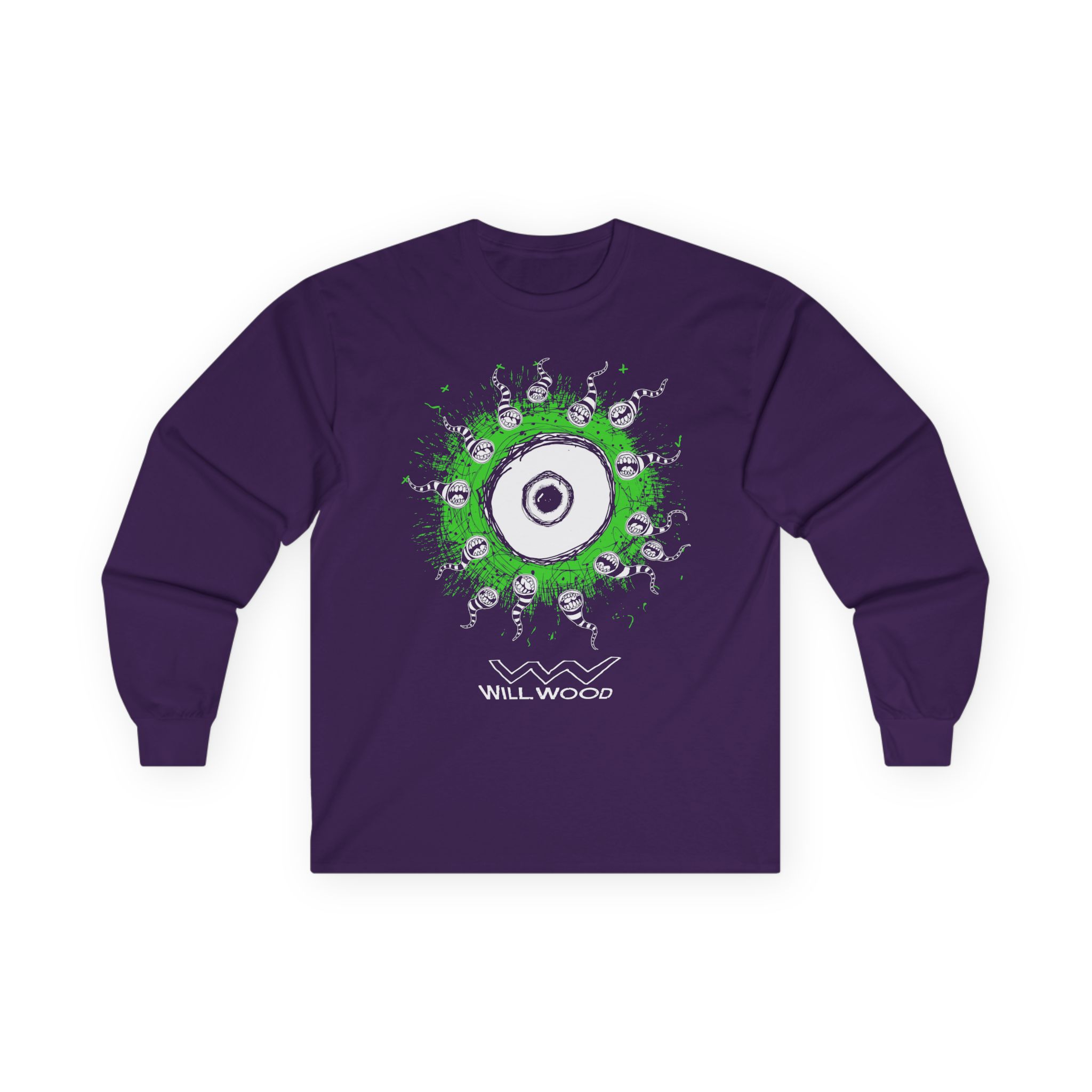 Will Wood Eye Unisex Ultra Cotton Long Sleeve Tee - Image 13