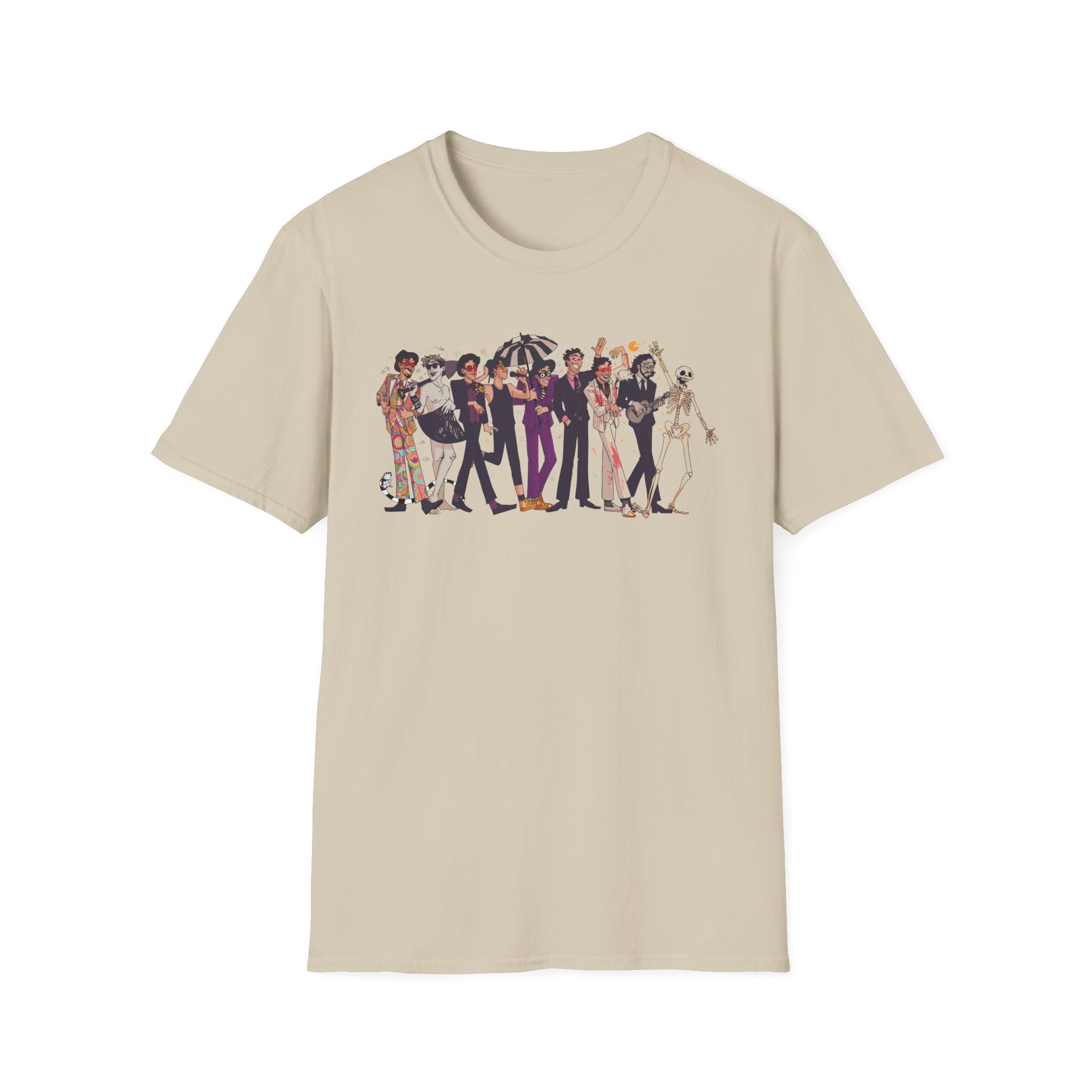 Will Wood Death of the Author Unisex Softstyle T-Shirt - Image 3