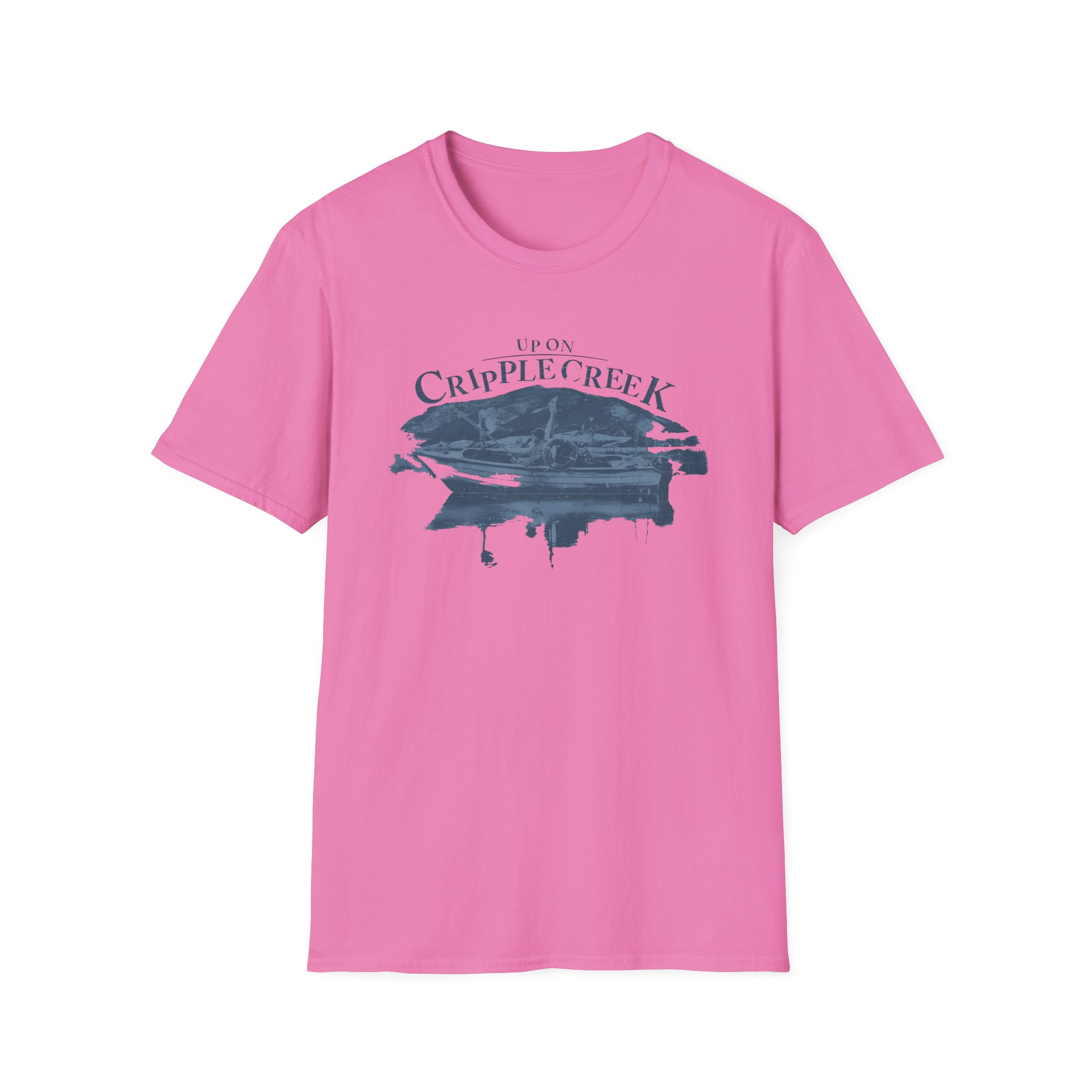 The Band Up on Cripple Unisex Softstyle T-Shirt - Image 23