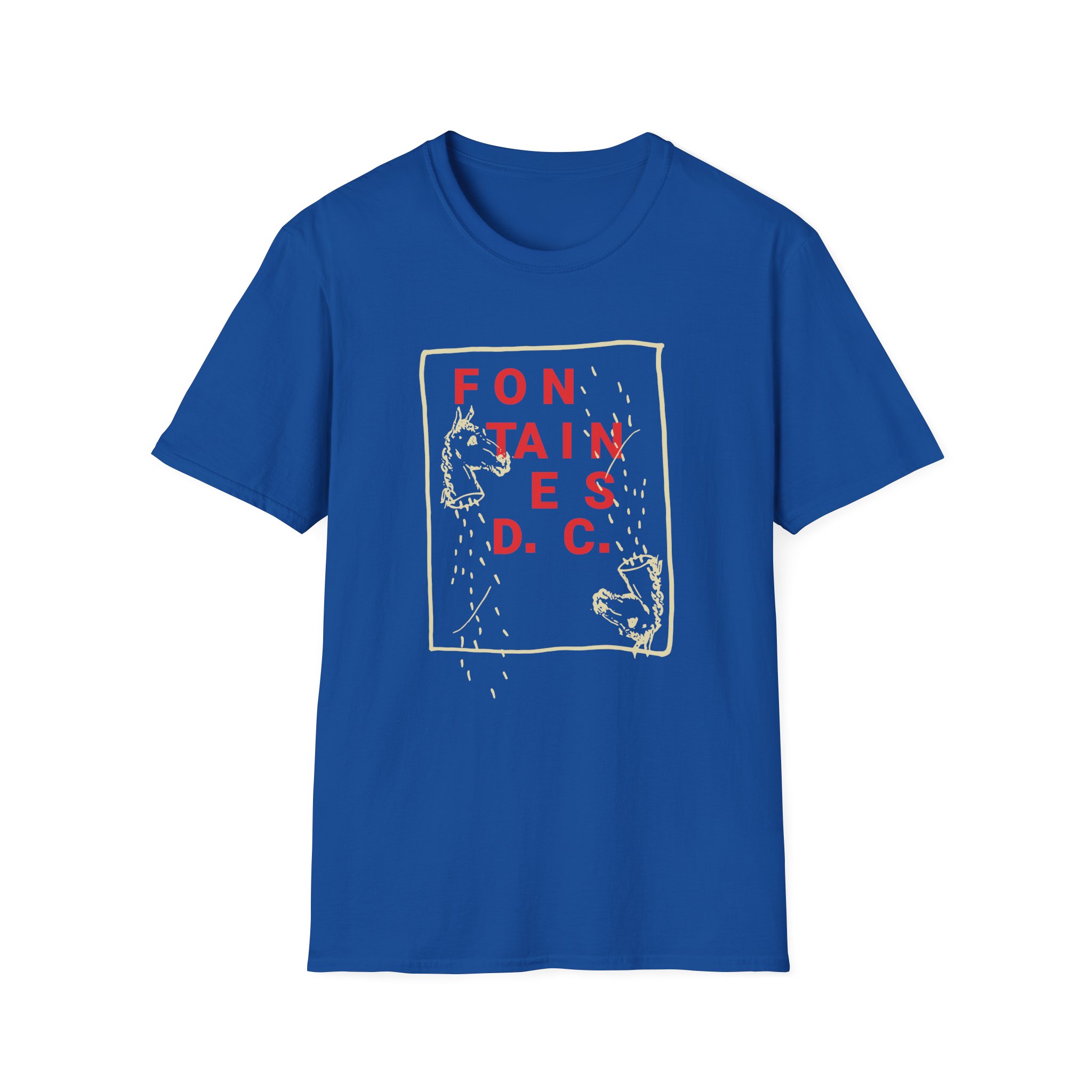Fontaines Horse Head Unisex Softstyle T-Shirt - Image 9