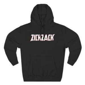 Bastighg Zick Zack Three-Panel Fleece Hoodie