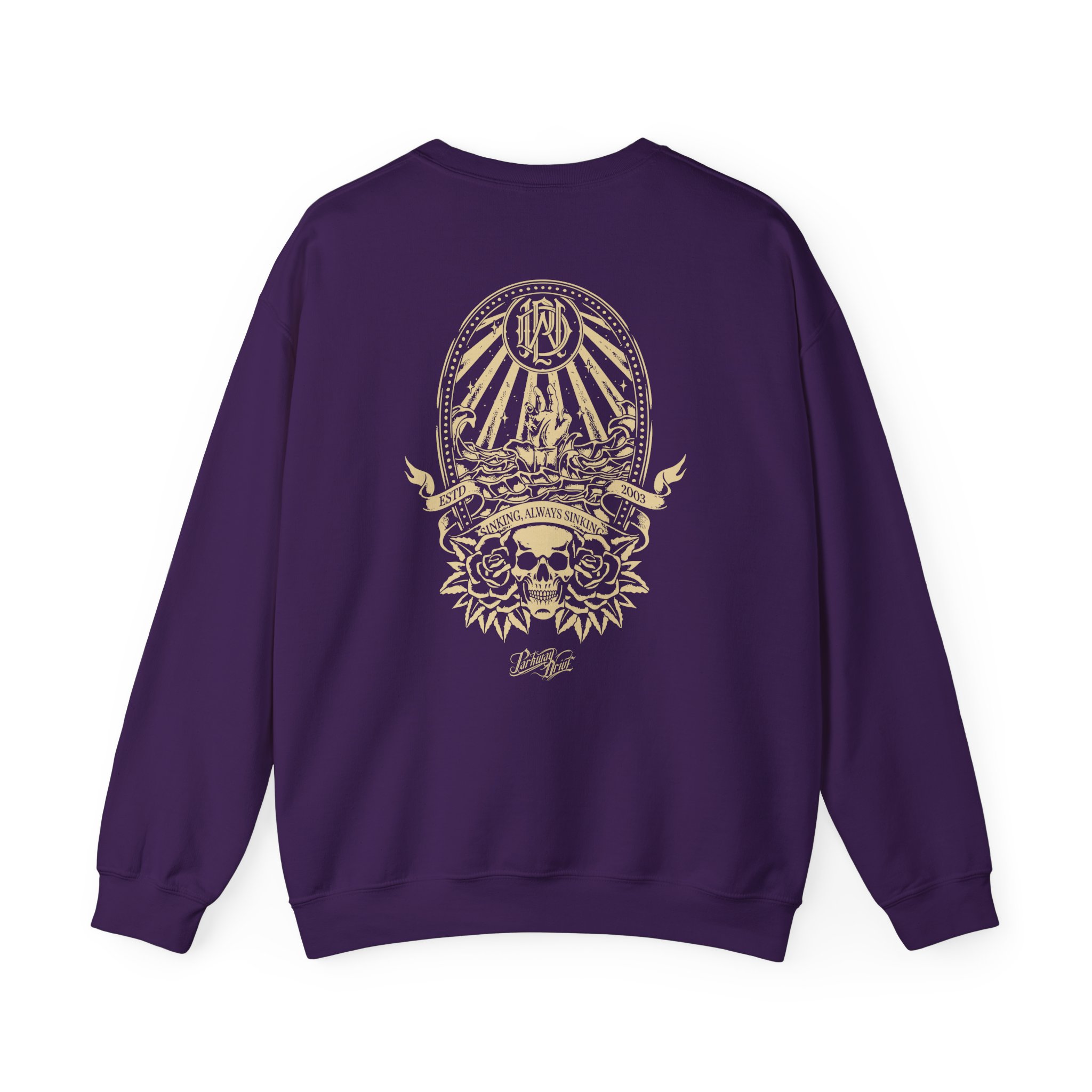 Parkway Drive Skull & Anchor Unisex Heavy Blend™ Crewneck Sweatshirt - Image 22