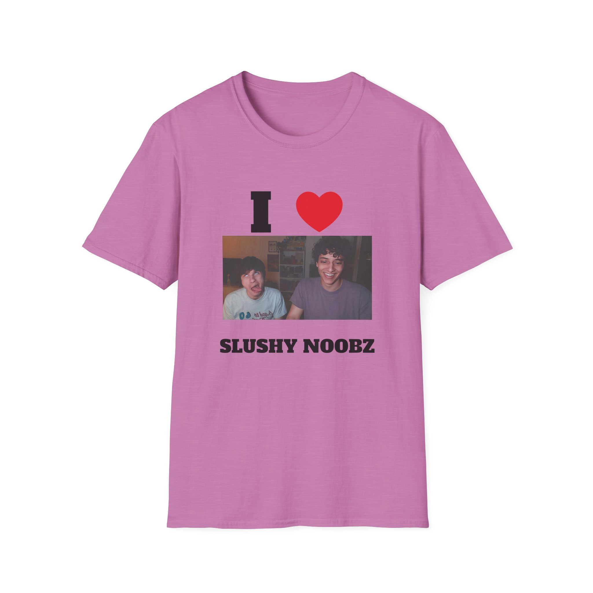 Slushy Noobz I Heart Unisex Softstyle T-Shirt - Image 25