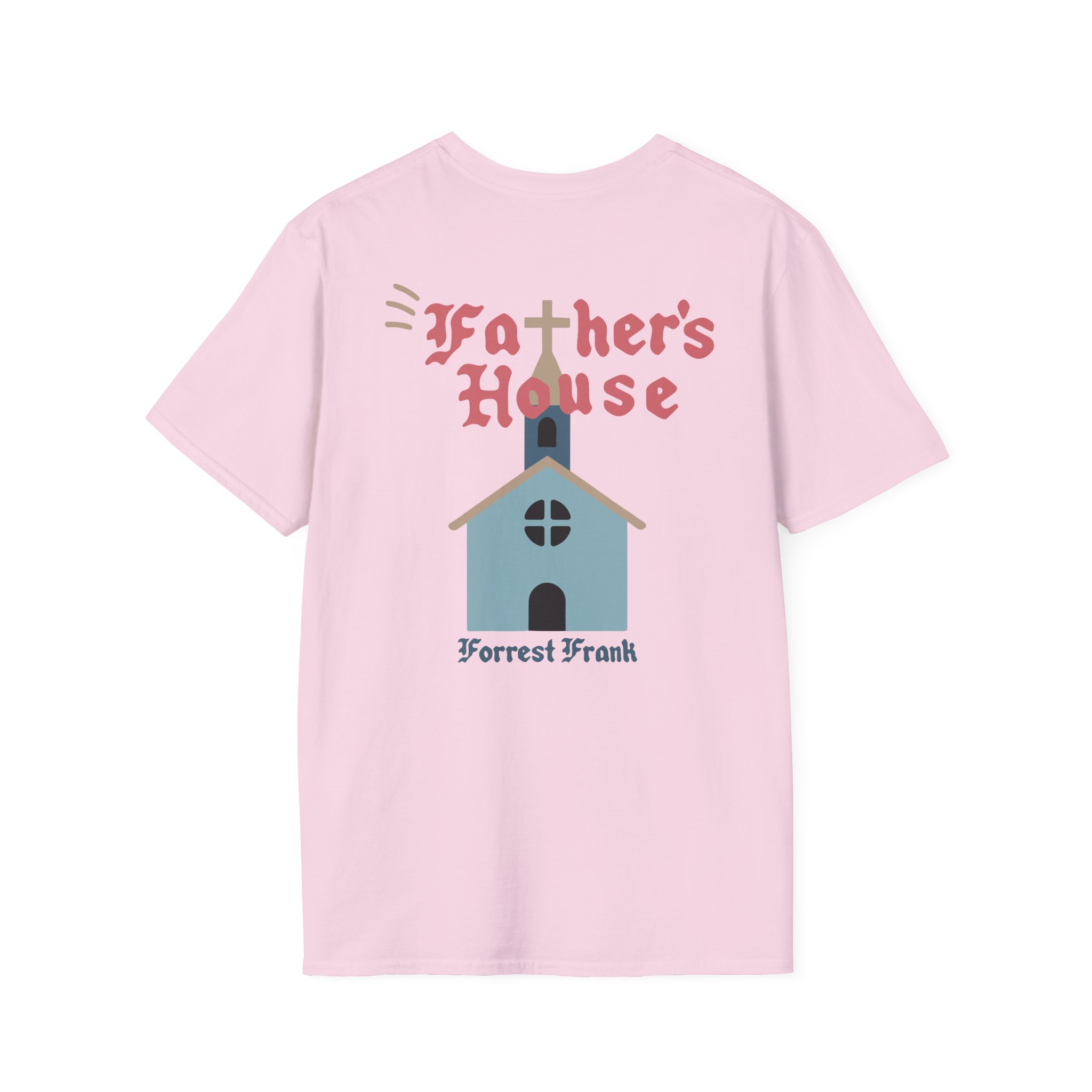 Forrest Frank Father's House Cream Unisex Softstyle T-Shirt - Image 18