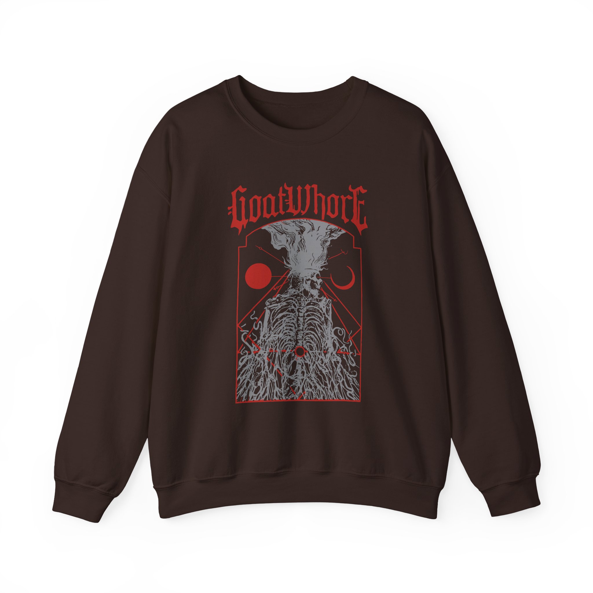 Goatwhore Red Fire Unisex Heavy Blend™ Crewneck Sweatshirt - Image 3
