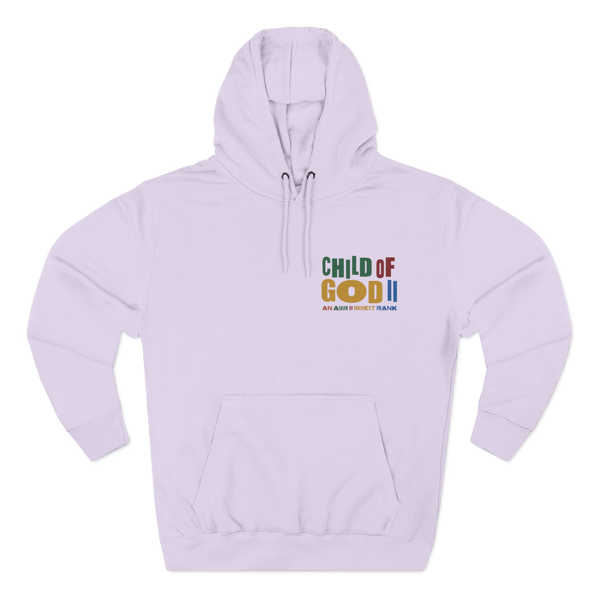 Forrest Frank Child of God Ii Tracklist Three-Panel Fleece Hoodie - Image 11