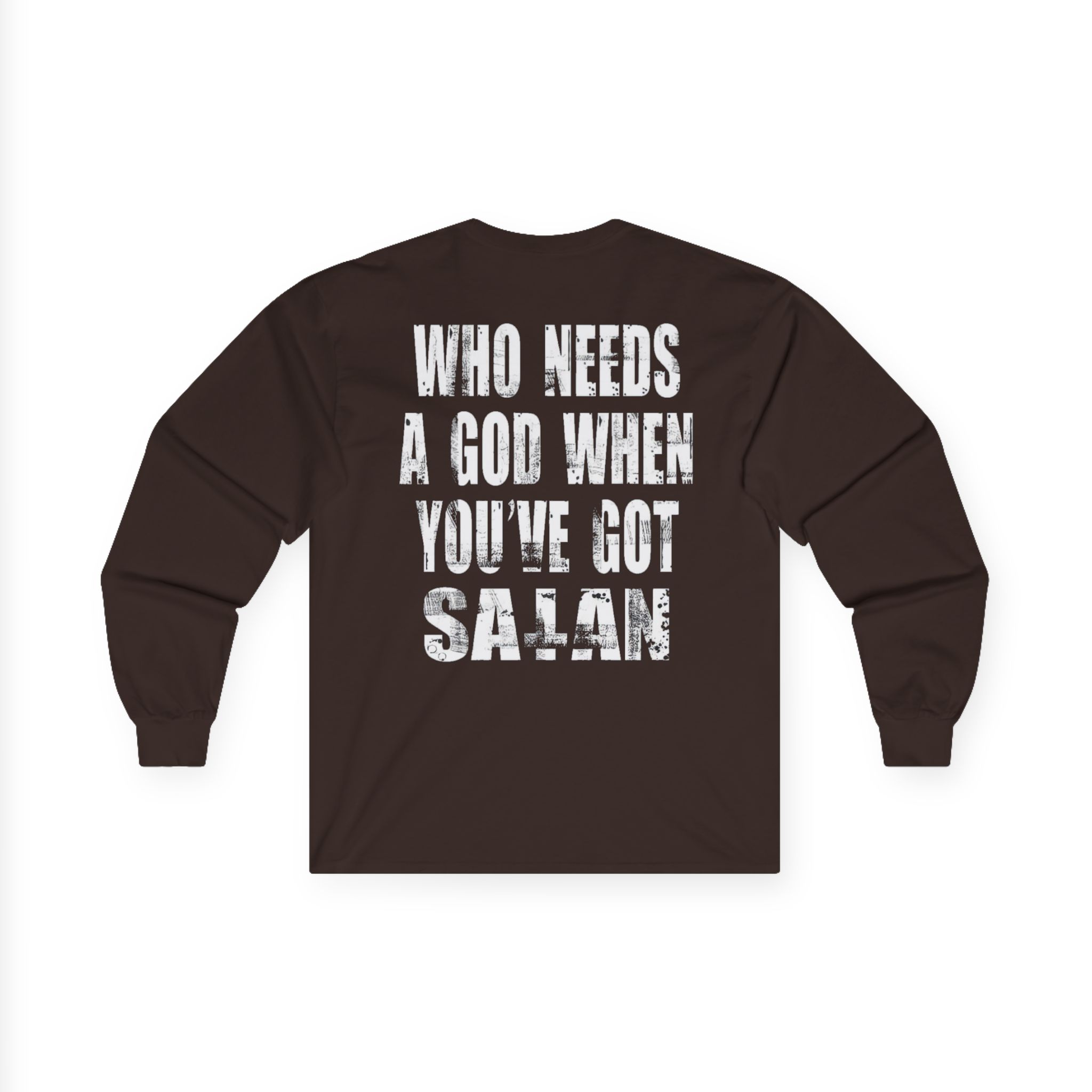 Goatwhore who Needs a God When You've Got Satan Unisex Ultra Cotton Long Sleeve Tee - Image 6