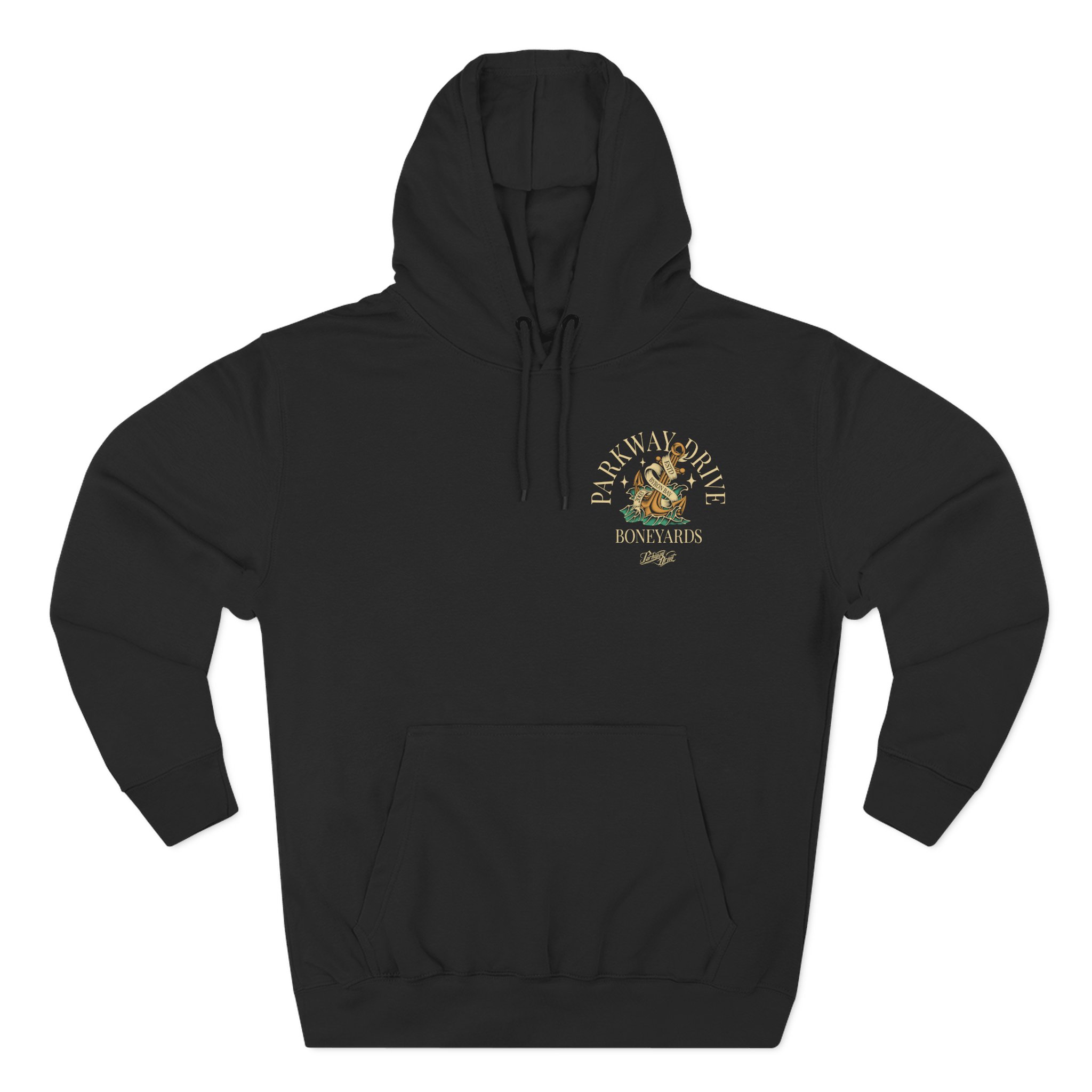 Parkway Drive Boneyards Anchor Three-Panel Fleece Hoodie