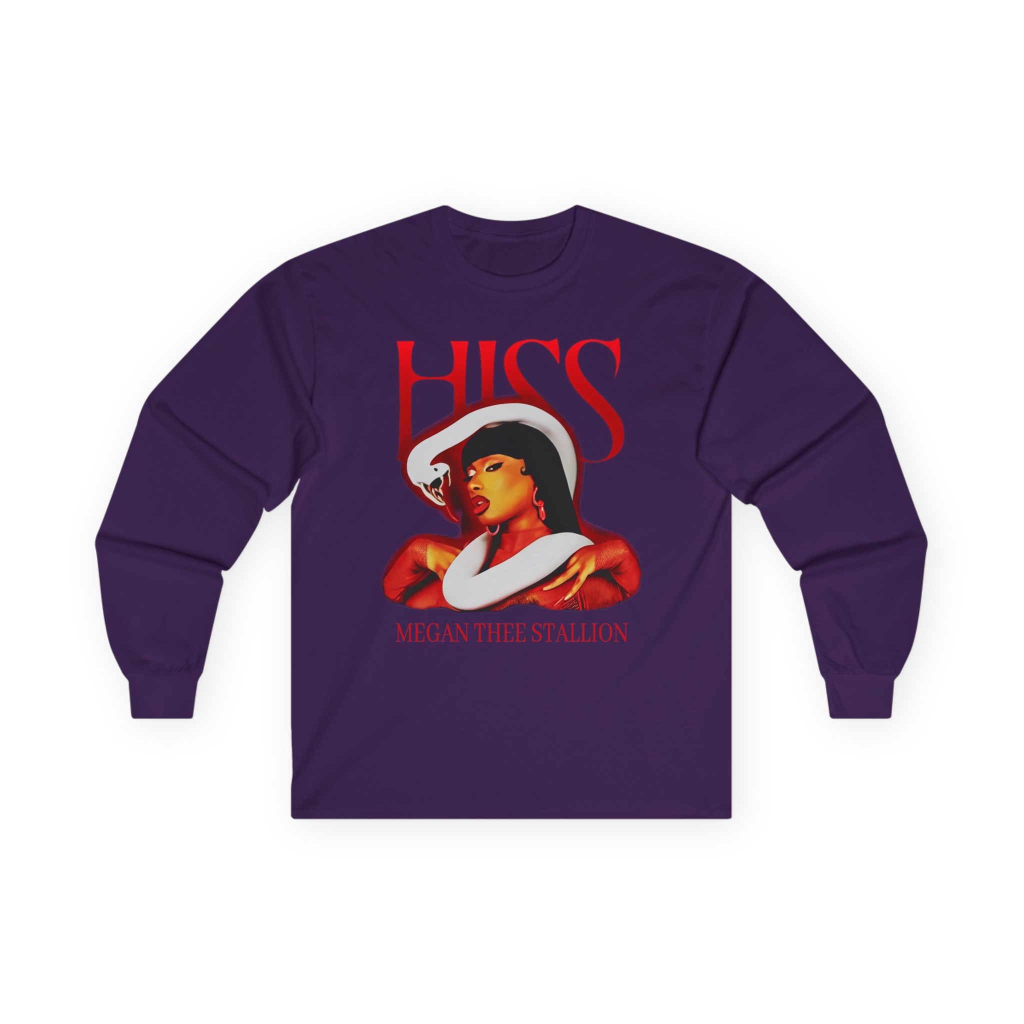 Megan Thee Stallion Hiss Unisex Ultra Cotton Long Sleeve Tee - Image 15