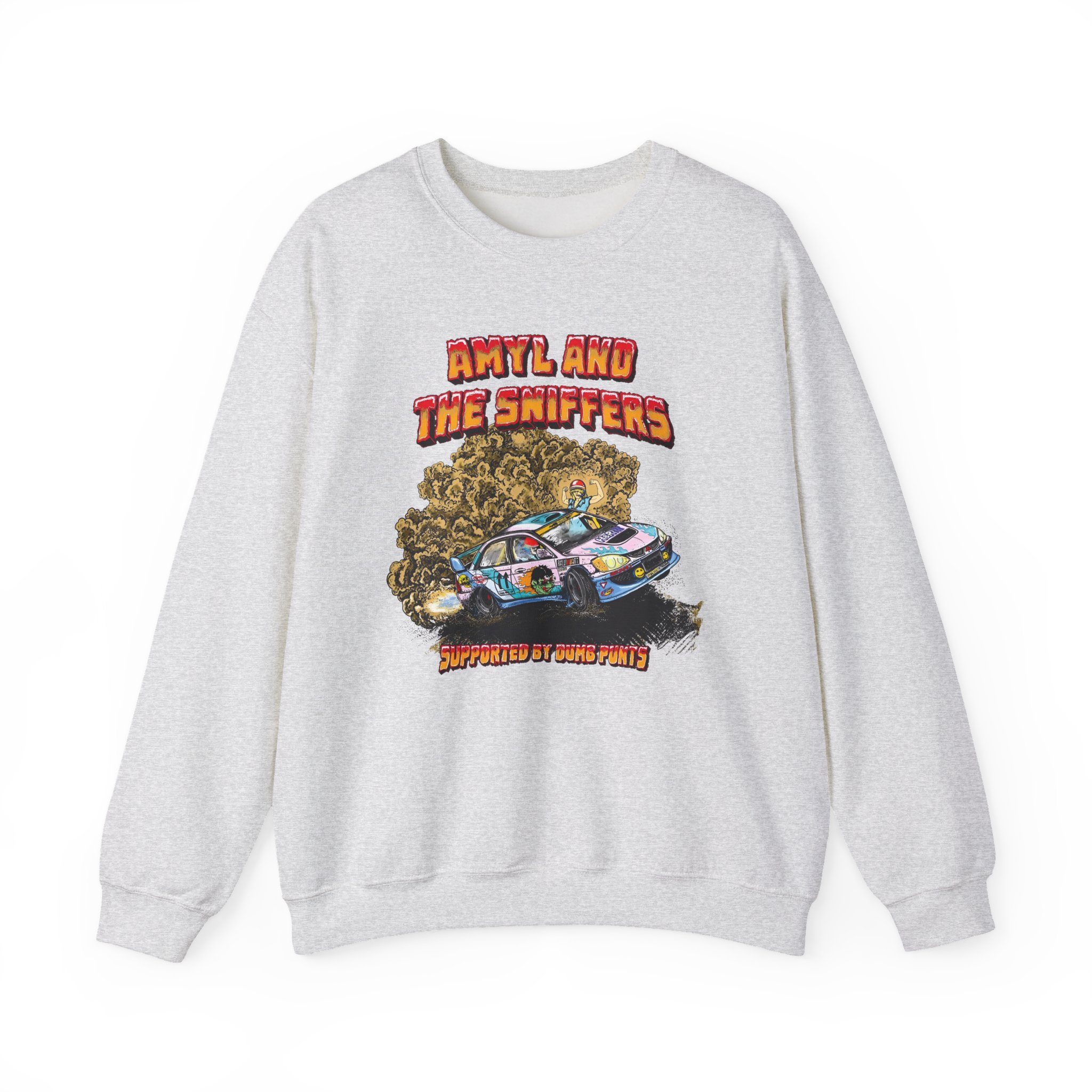 Amyl and the Sniffers Unisex Heavy Blend™ Crewneck Sweatshirt - Image 3