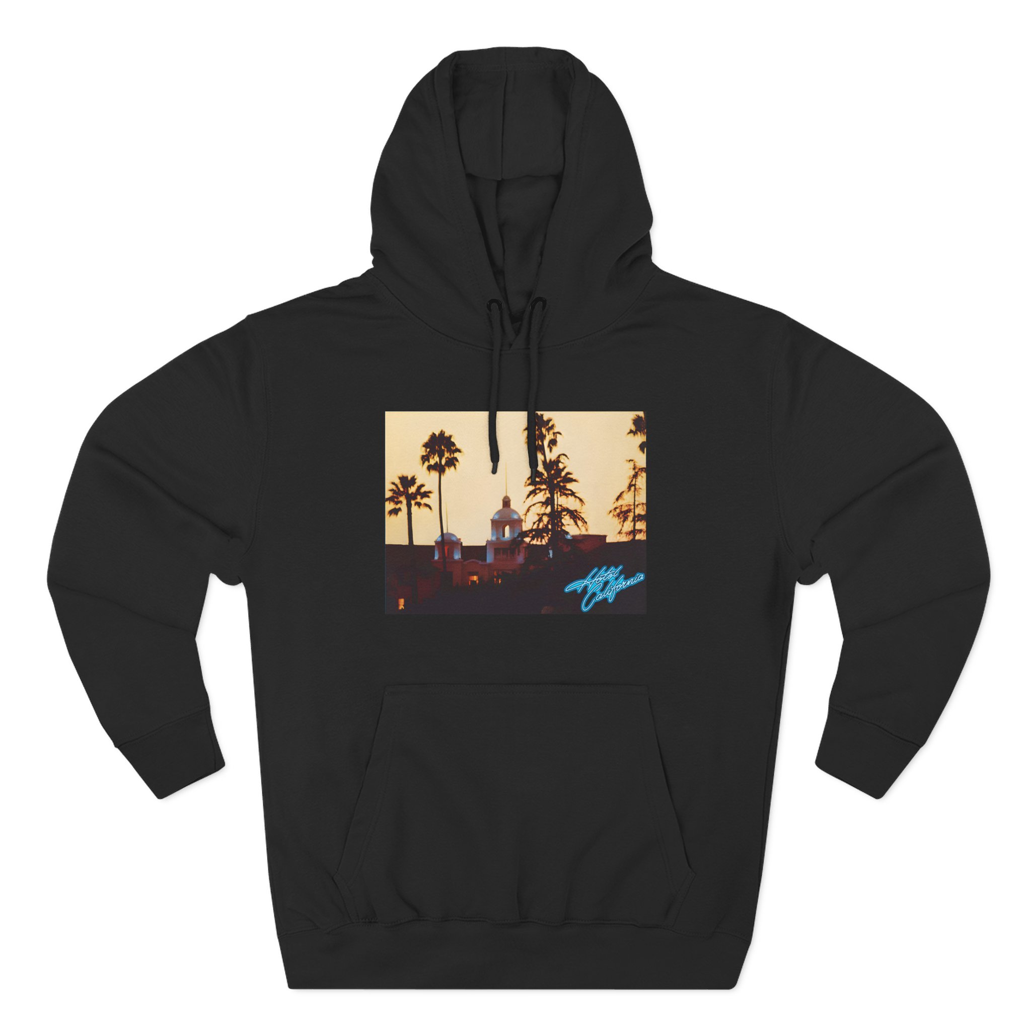 The Eagles Hotel California Three-Panel Fleece Hoodie