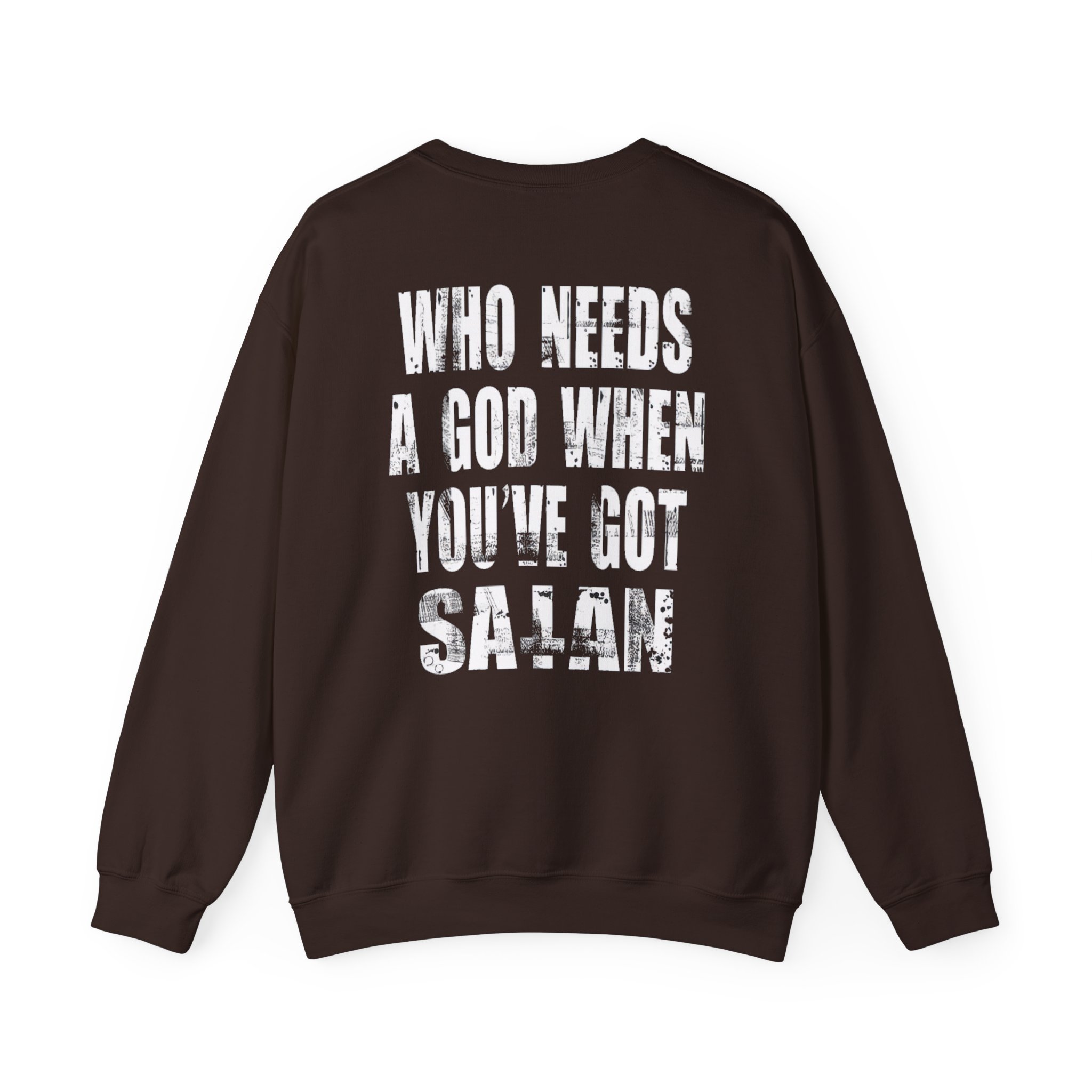 Goatwhore who Needs a God When You've Got Satan Unisex Heavy Blend™ Crewneck Sweatshirt - Image 4