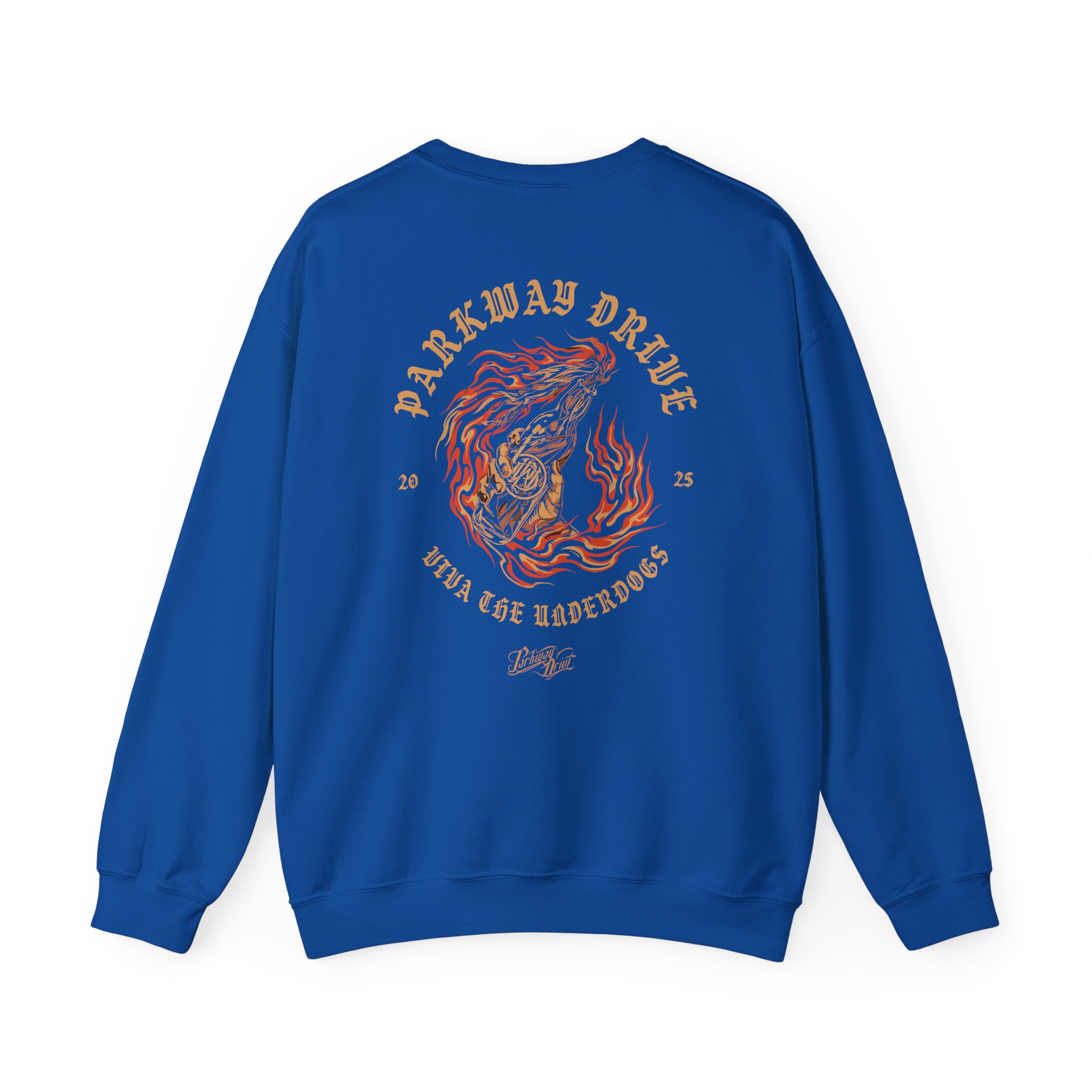 Parkway Drive Vtu 5 Year Anniversary Unisex Heavy Blend™ Crewneck Sweatshirt - Image 12