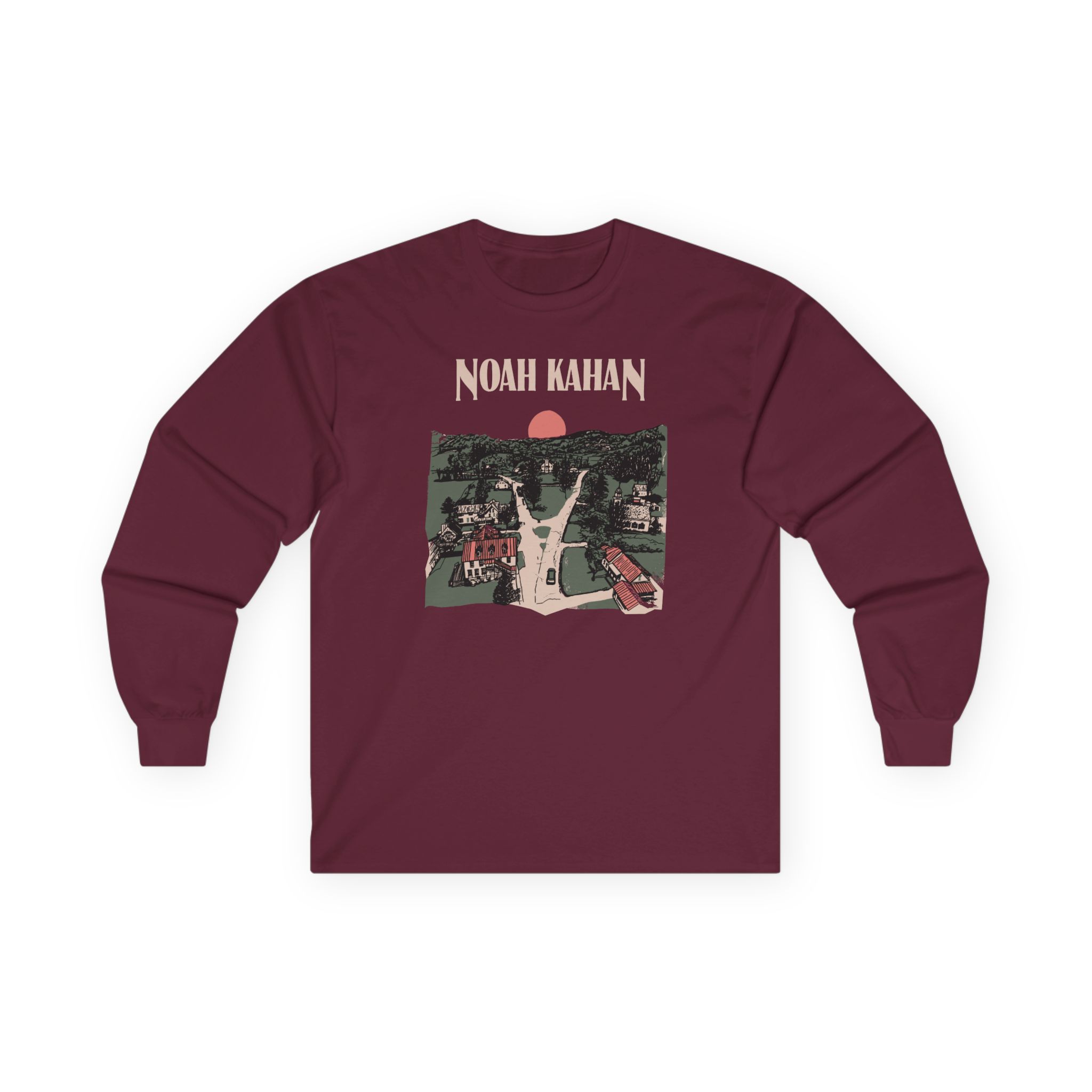 Noah Kahan Greetings From Strafford Unisex Ultra Cotton Long Sleeve Tee - Image 3