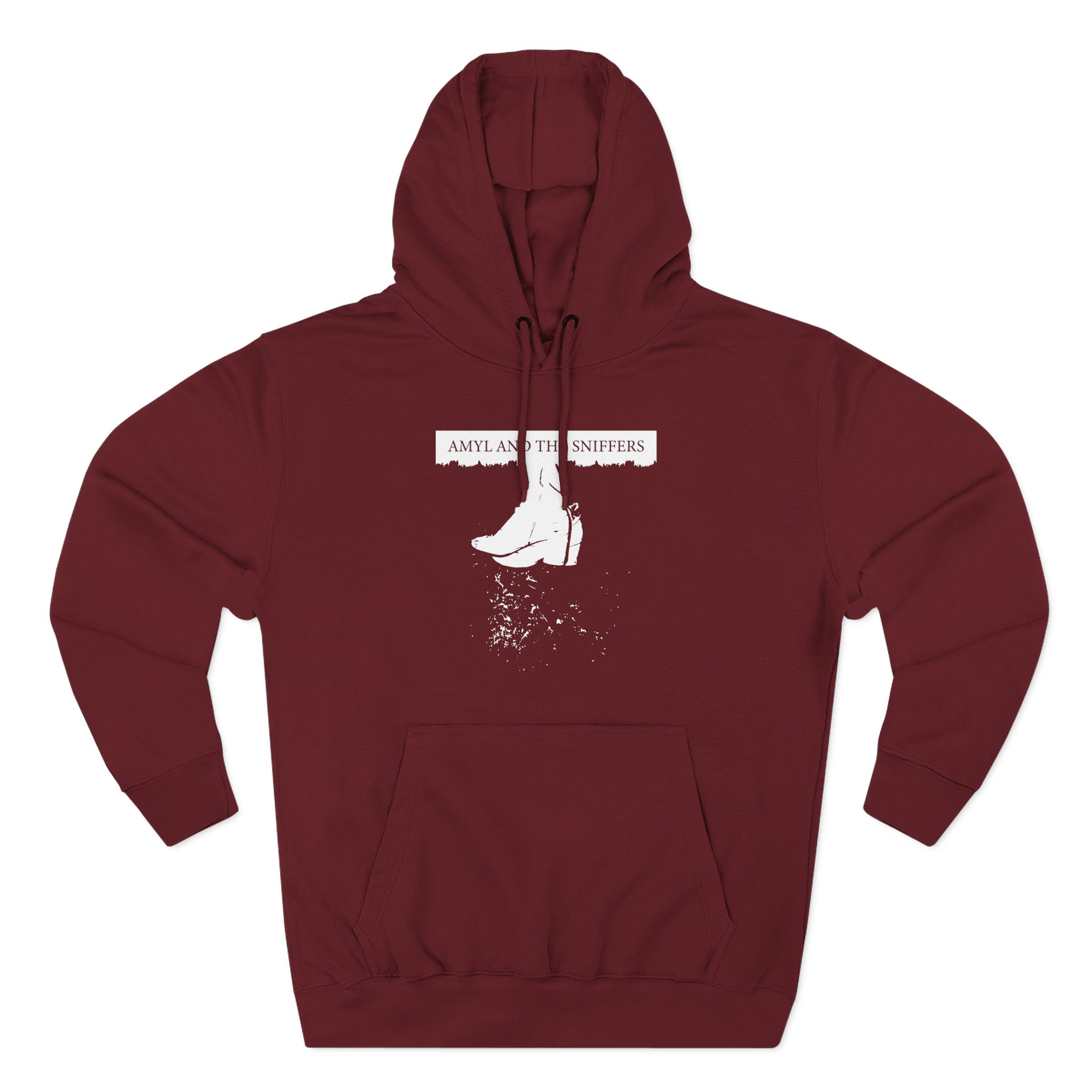 Amyl and the Sniffers Three-Panel Fleece Hoodie - Image 13