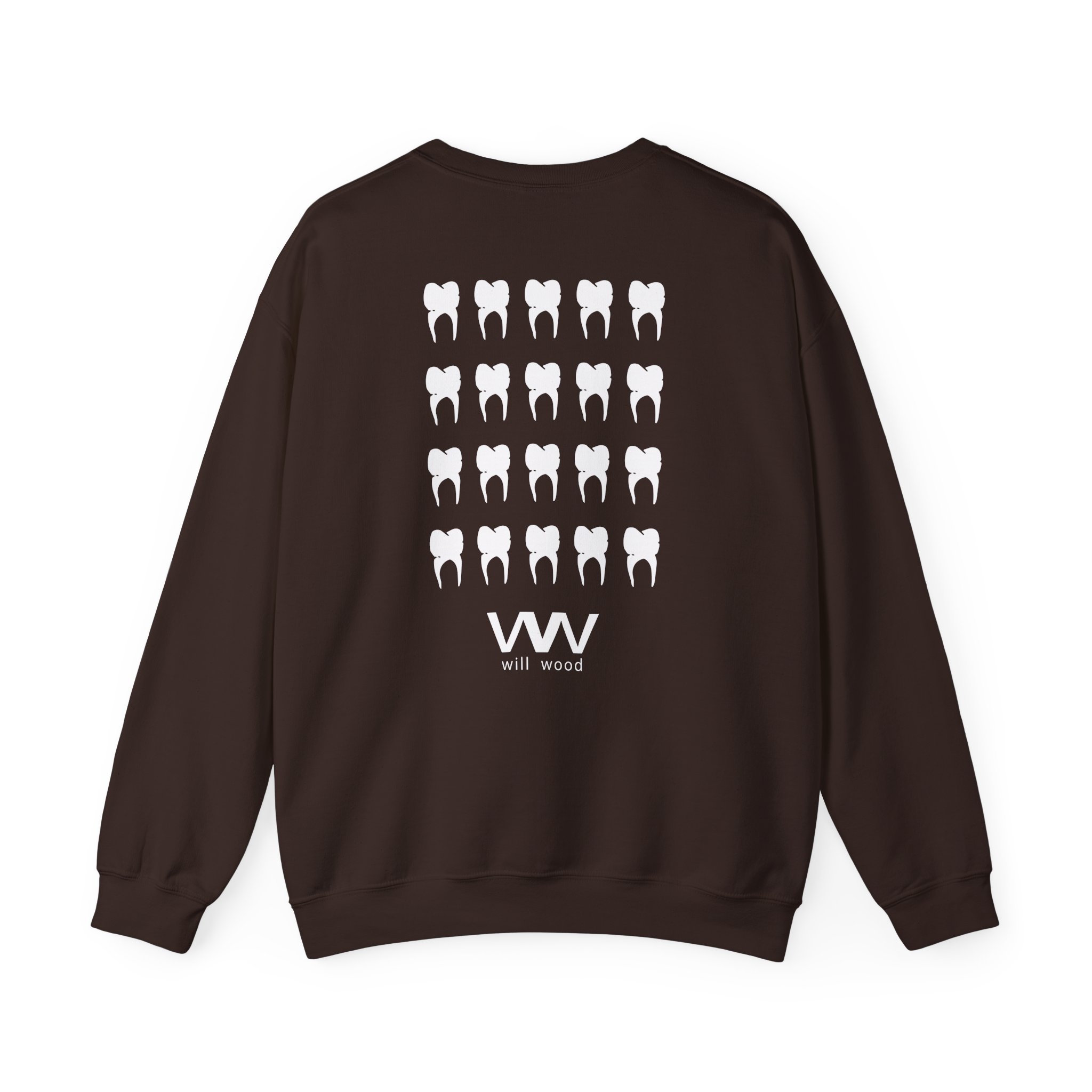 Will Wood Host Skull Unisex Heavy Blend™ Crewneck Sweatshirt - Image 4