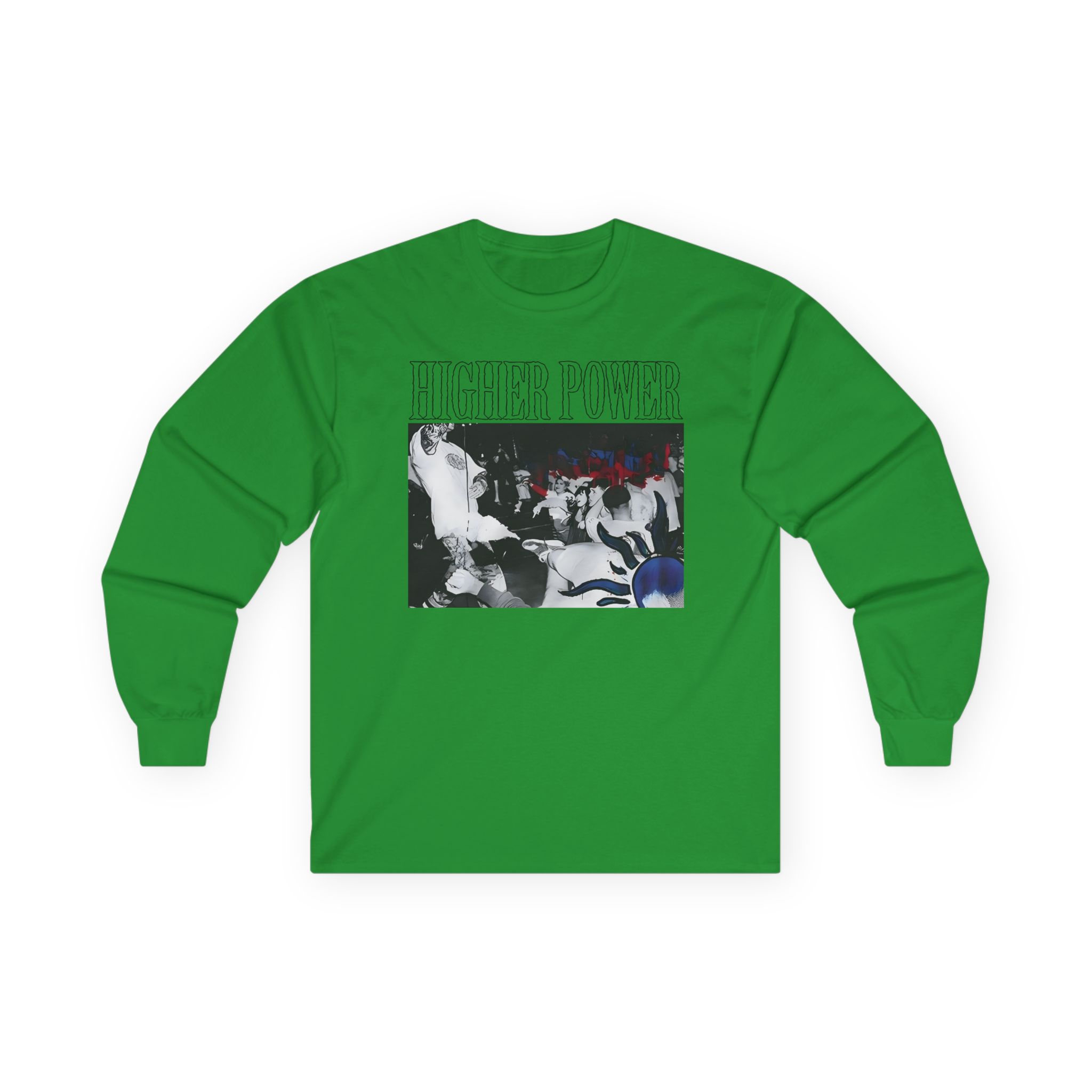 Higher Power Painted Photo Unisex Ultra Cotton Long Sleeve Tee - Image 11