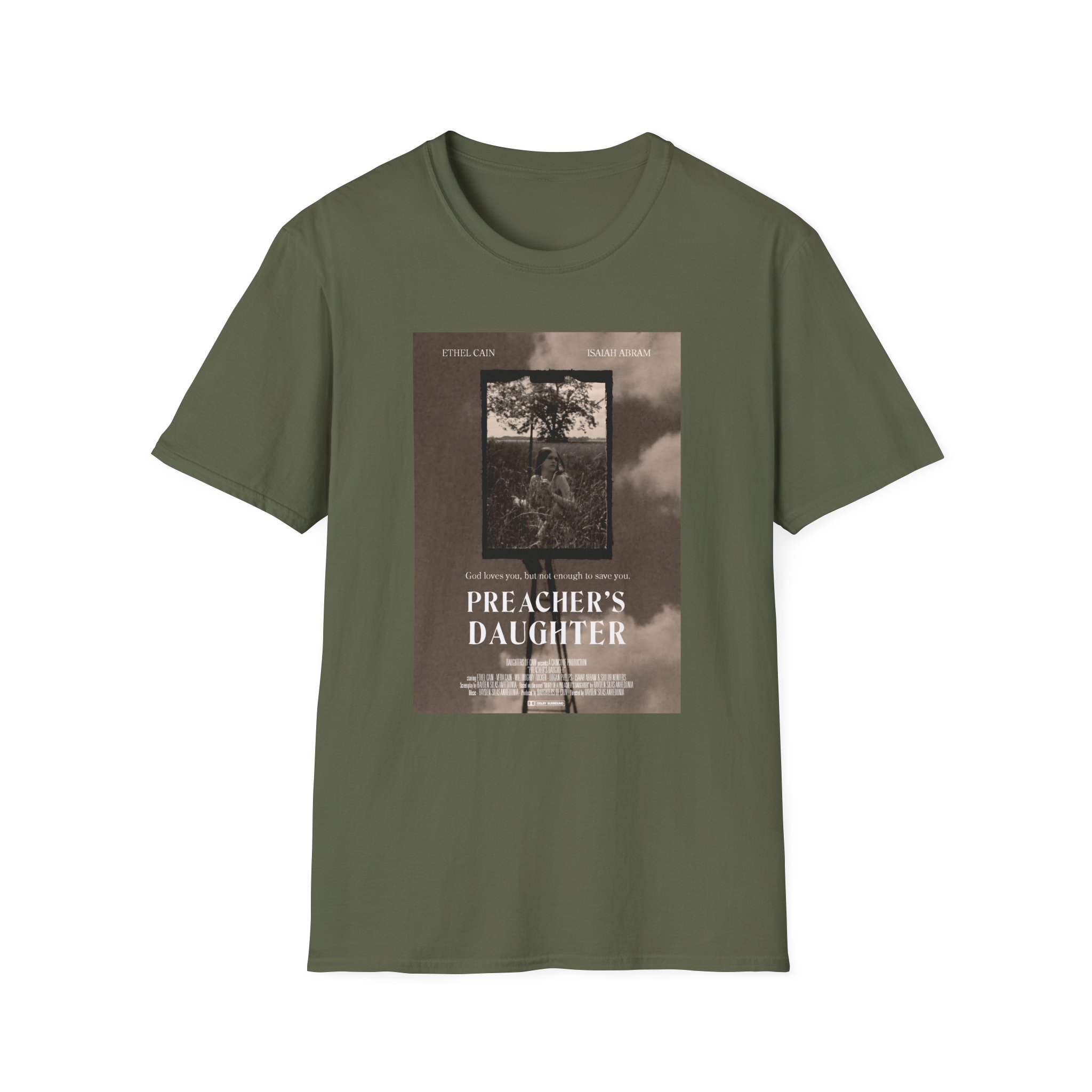 Ethel Cain Preacher's Daughter Movie Poster Unisex Softstyle T-Shirt - Image 13