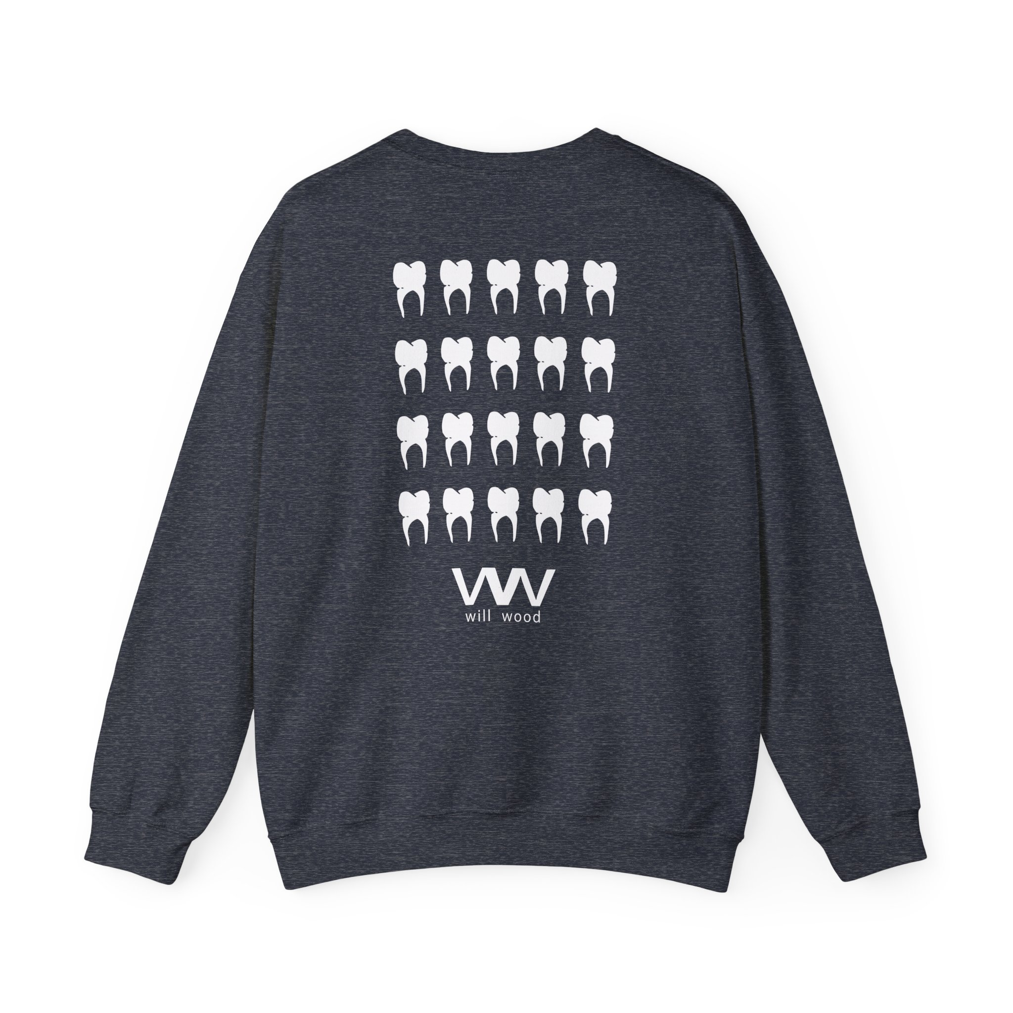 Will Wood Host Skull Unisex Heavy Blend™ Crewneck Sweatshirt - Image 10