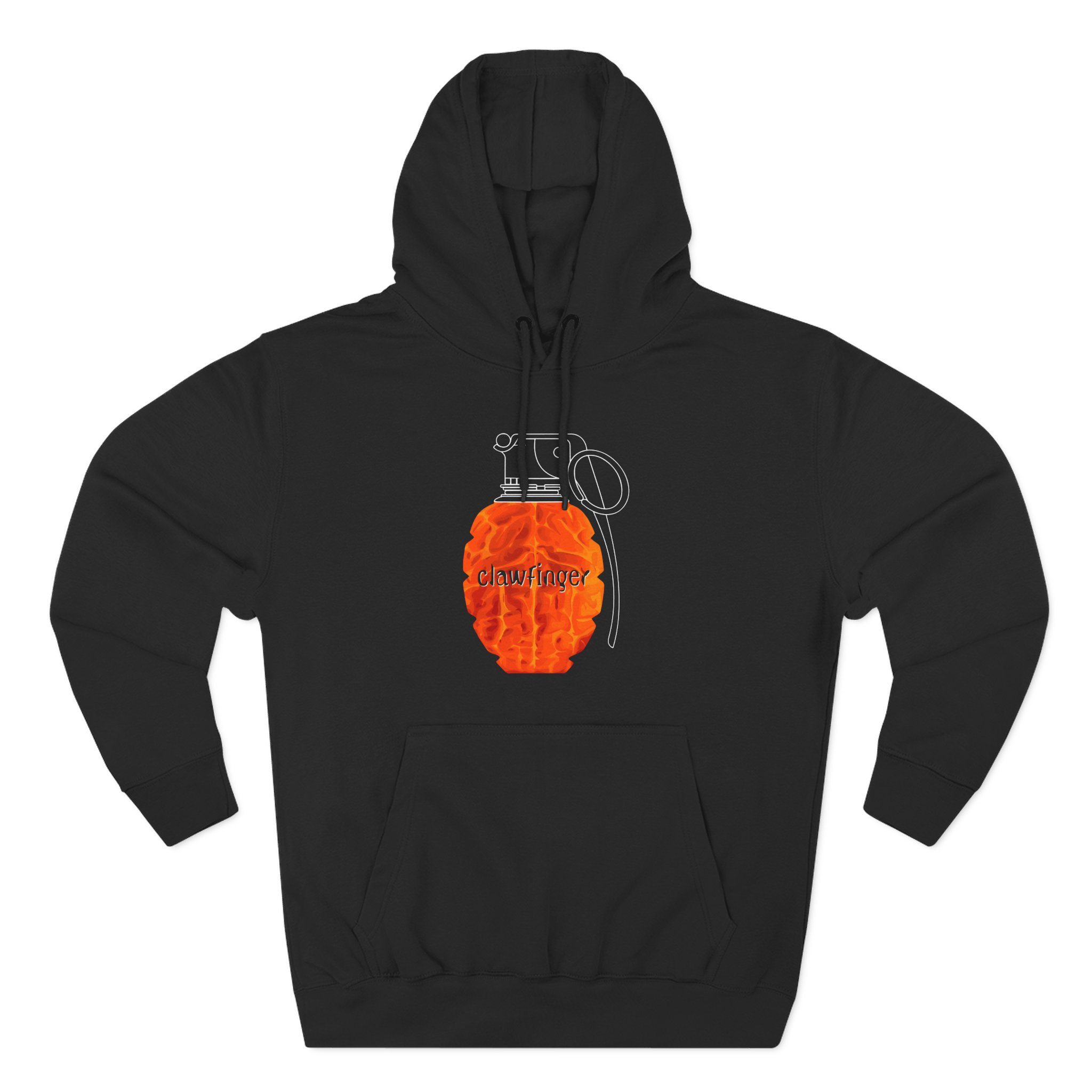 Clawfinger Mastodon Three-Panel Fleece Hoodie