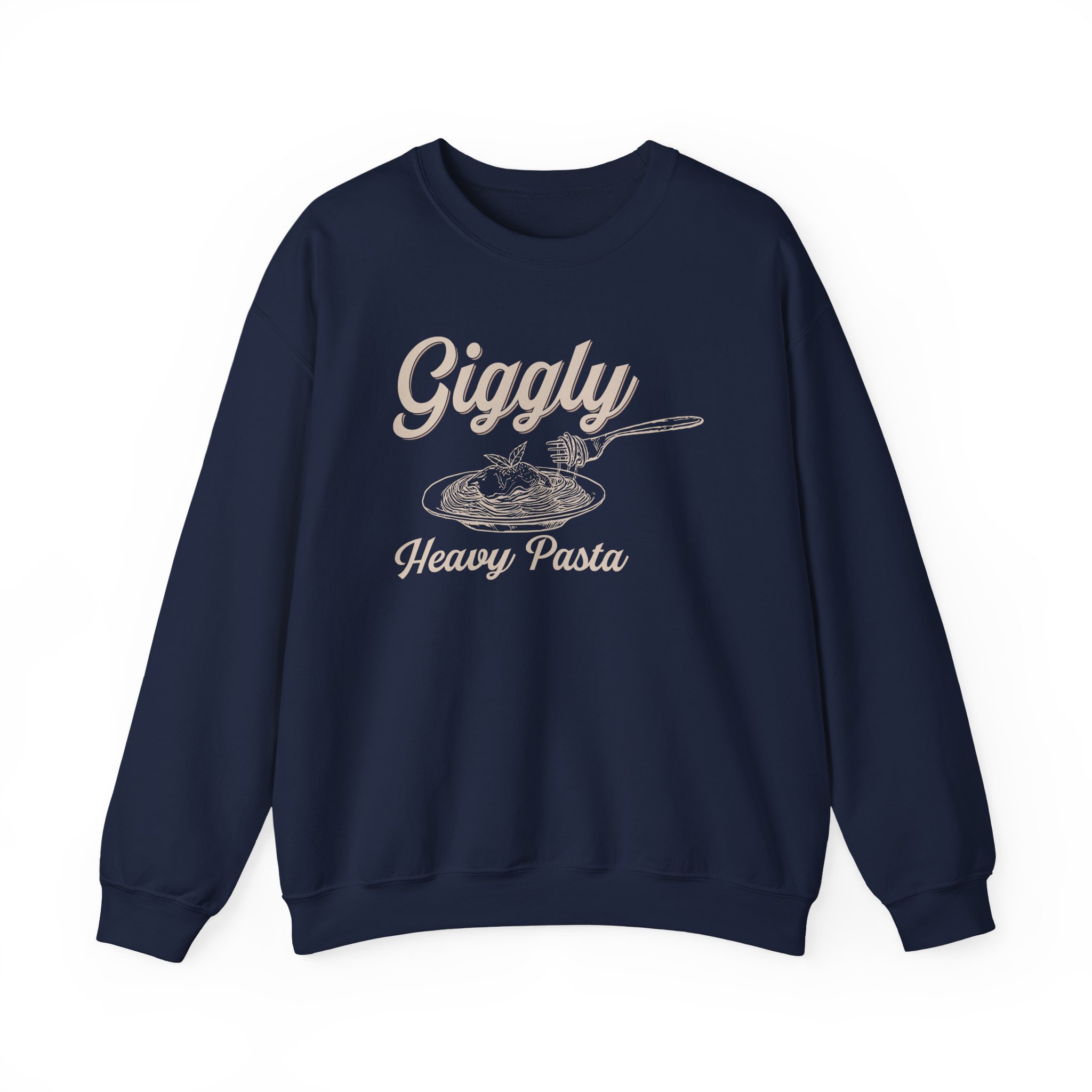 Giggly Squad Heavy Pasta Unisex Heavy Blend™ Crewneck Sweatshirt - Image 9