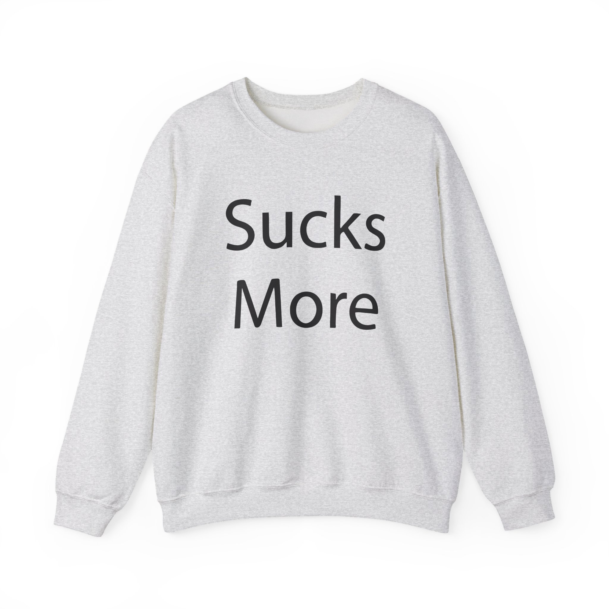 Slushy Noobz Hamzah Sucks More Tee Unisex Heavy Blend™ Crewneck Sweatshirt - Image 3