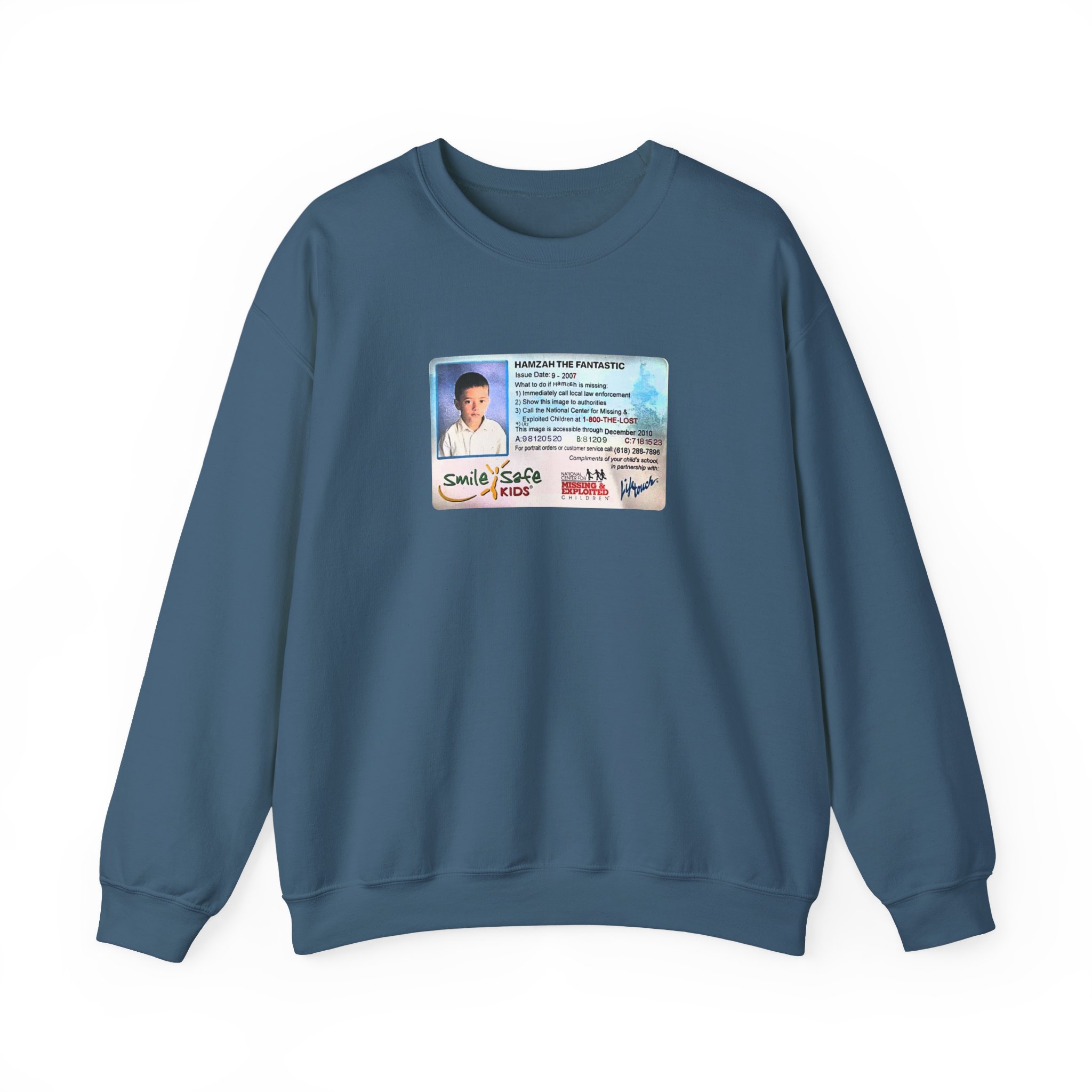 Slushy Noobz Smile Safe Kids Unisex Heavy Blend™ Crewneck Sweatshirt - Image 17