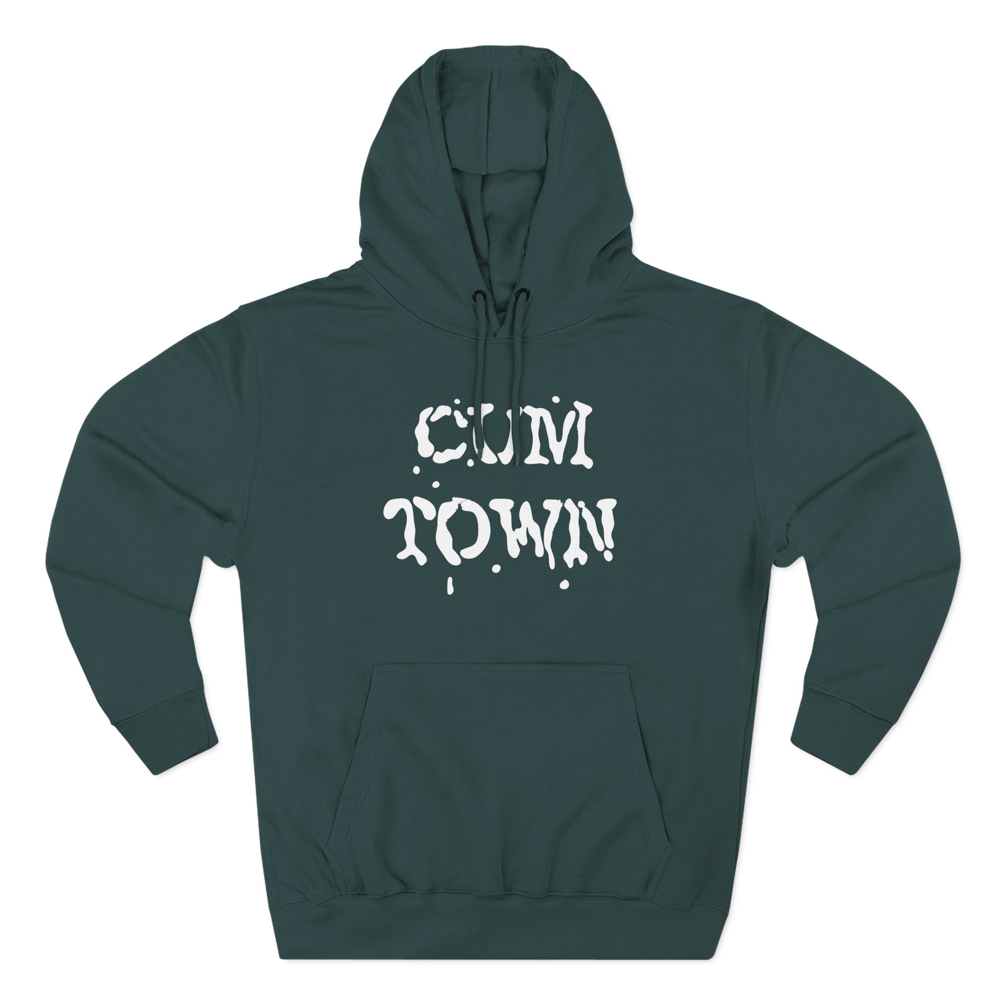 Cumtown Three-Panel Fleece Hoodie - Image 5