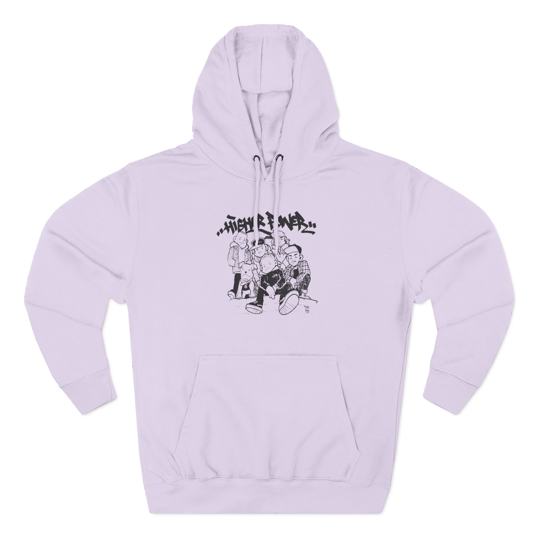 Higher Power Os Ringer Three-Panel Fleece Hoodie - Image 11