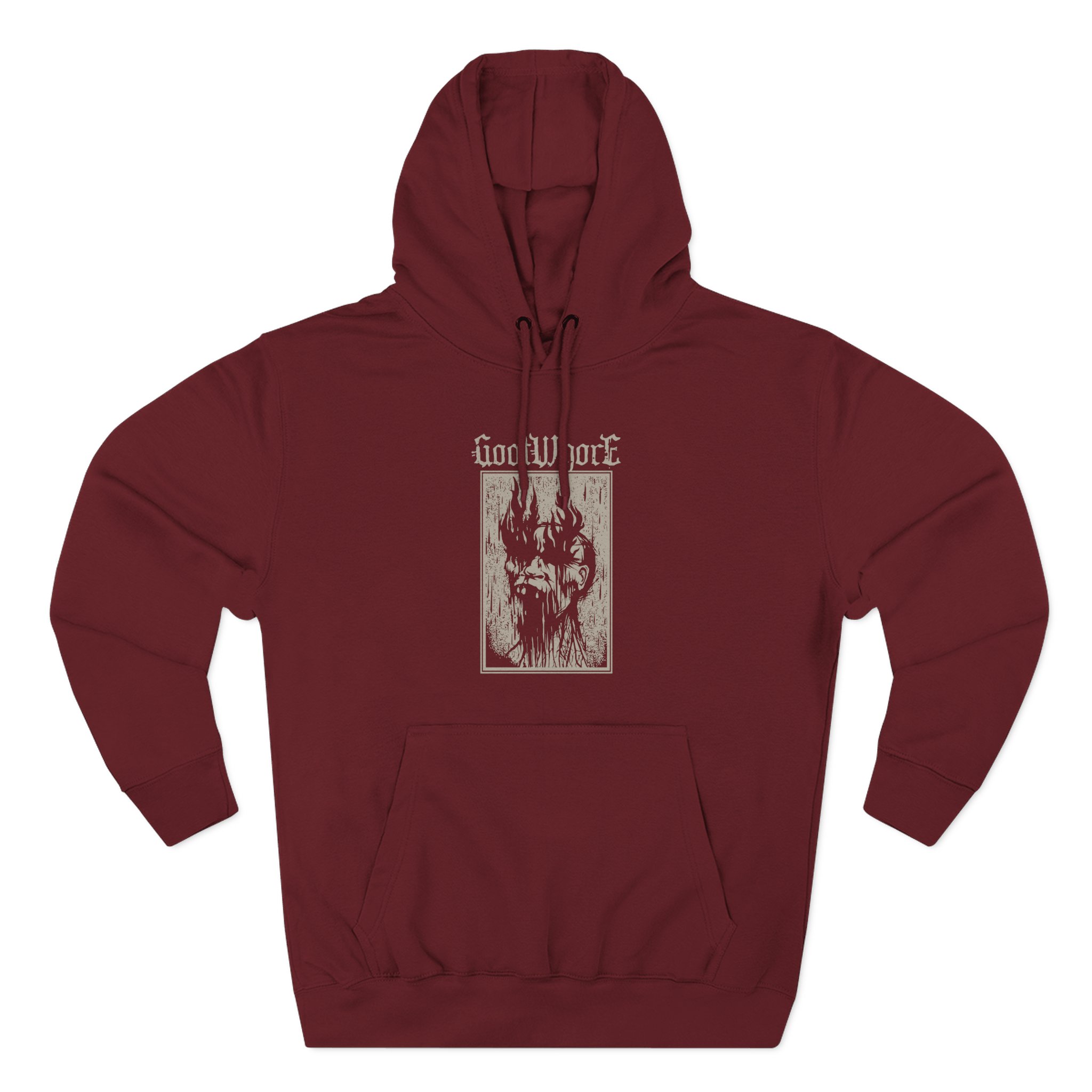 Goatwhore Q Three-Panel Fleece Hoodie - Image 9