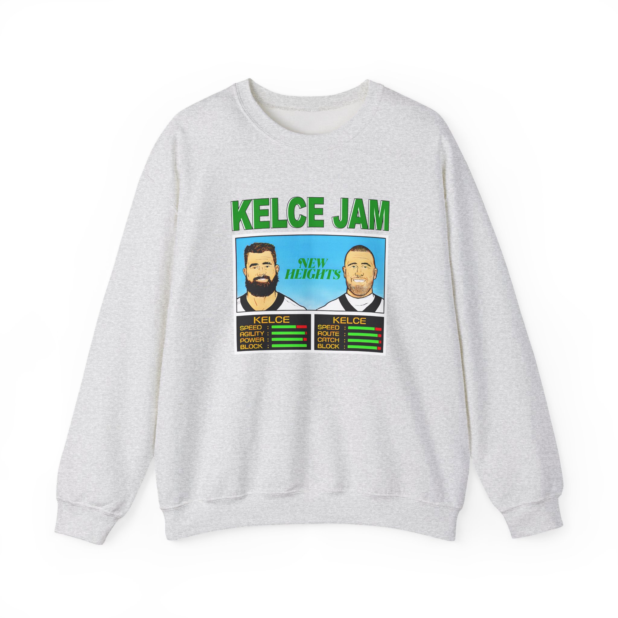 New Heights Kelce Jam Jason And Travis Unisex Heavy Blend™ Crewneck Sweatshirt - Image 5