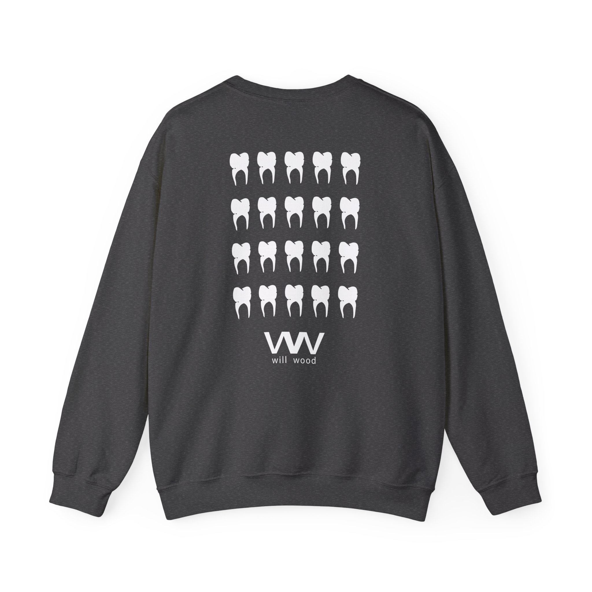 Will Wood Host Skull Unisex Heavy Blend™ Crewneck Sweatshirt - Image 8