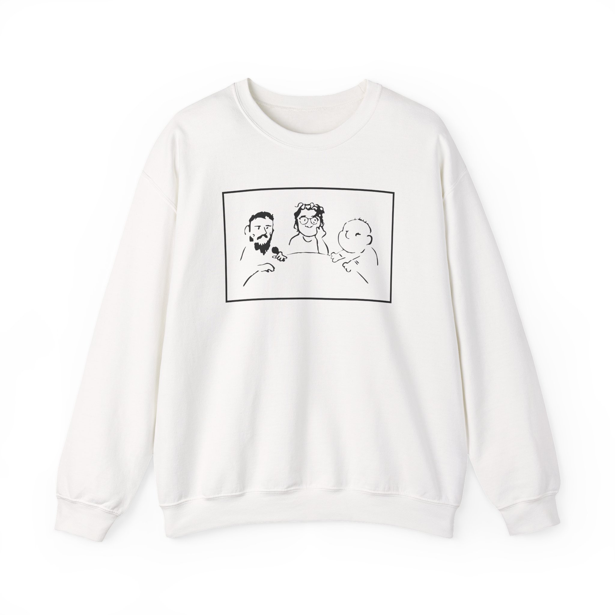 Cum Town Unisex Heavy Blend Crewneck Sweatshirt